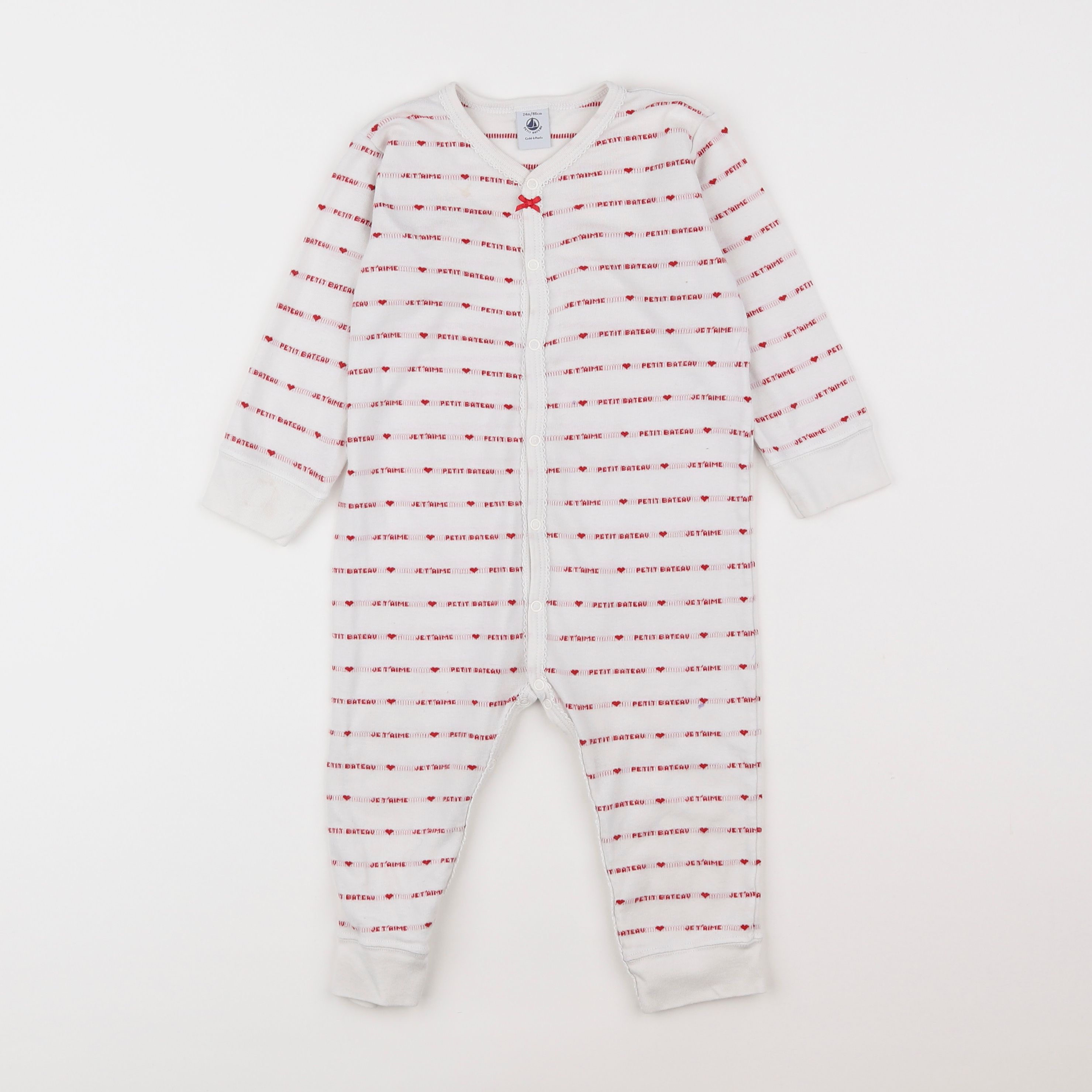 Petit Bateau - pyjama coton multicolore - 2 ans