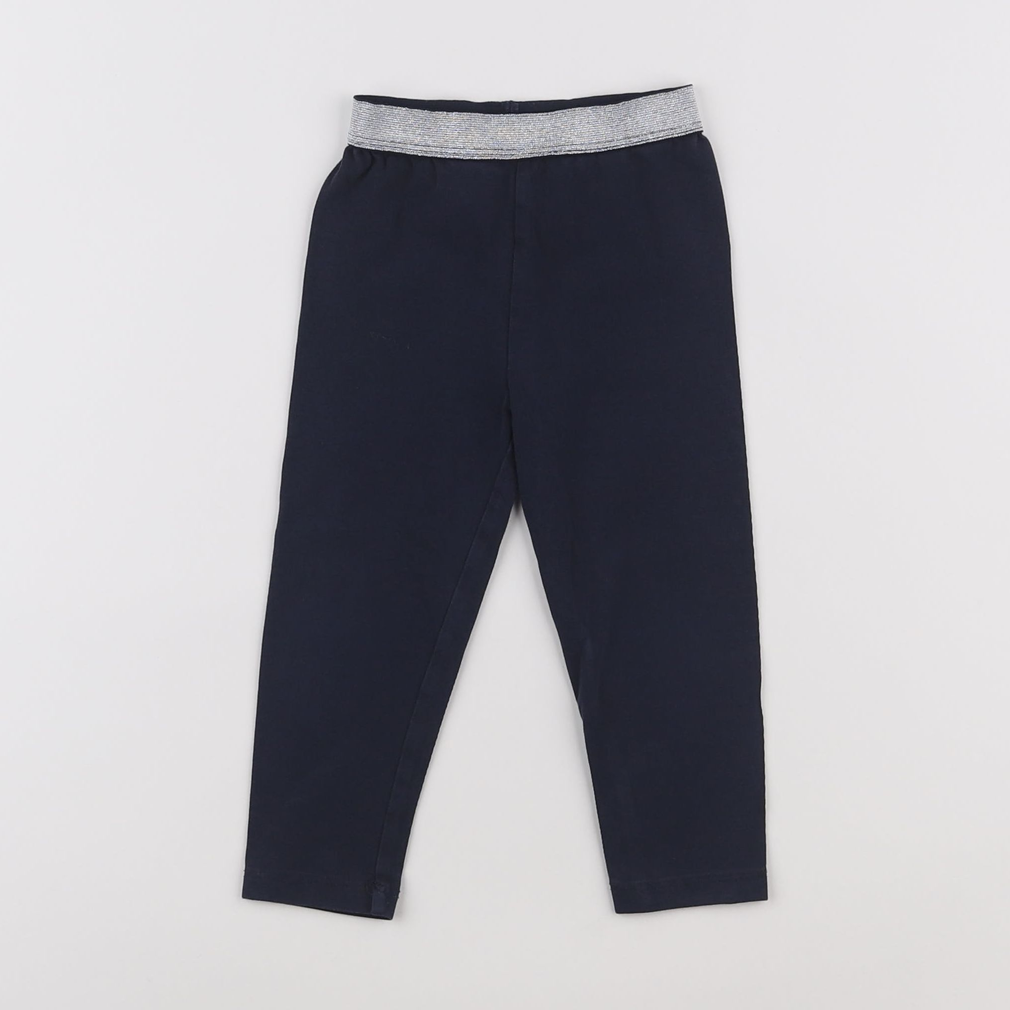 Vertbaudet - legging bleu - 2 ans