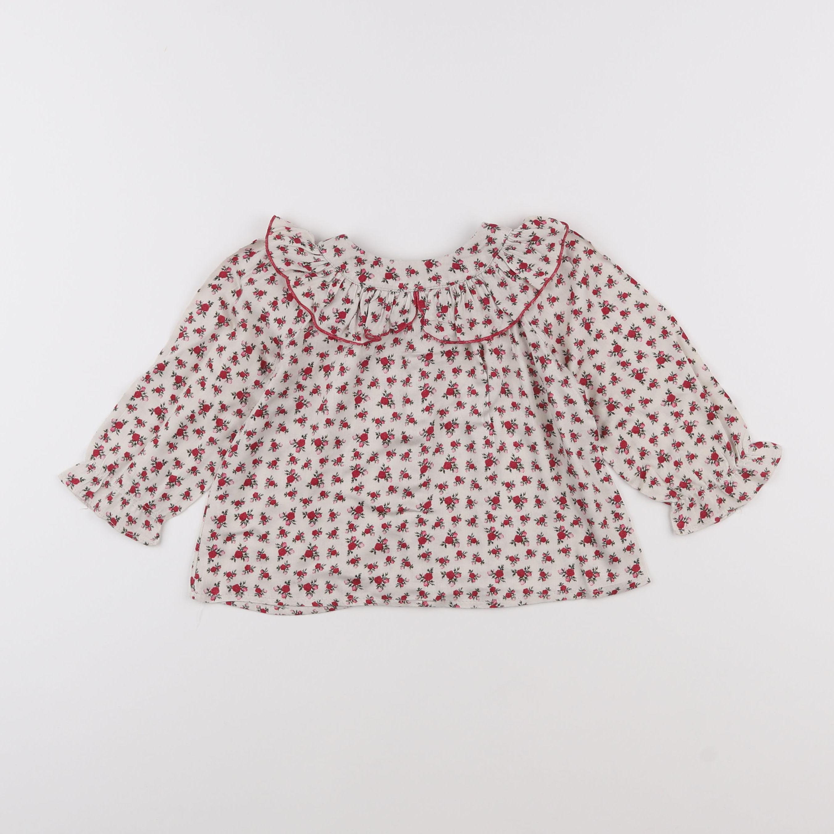 Zara - blouse multicolore - 9/12 mois