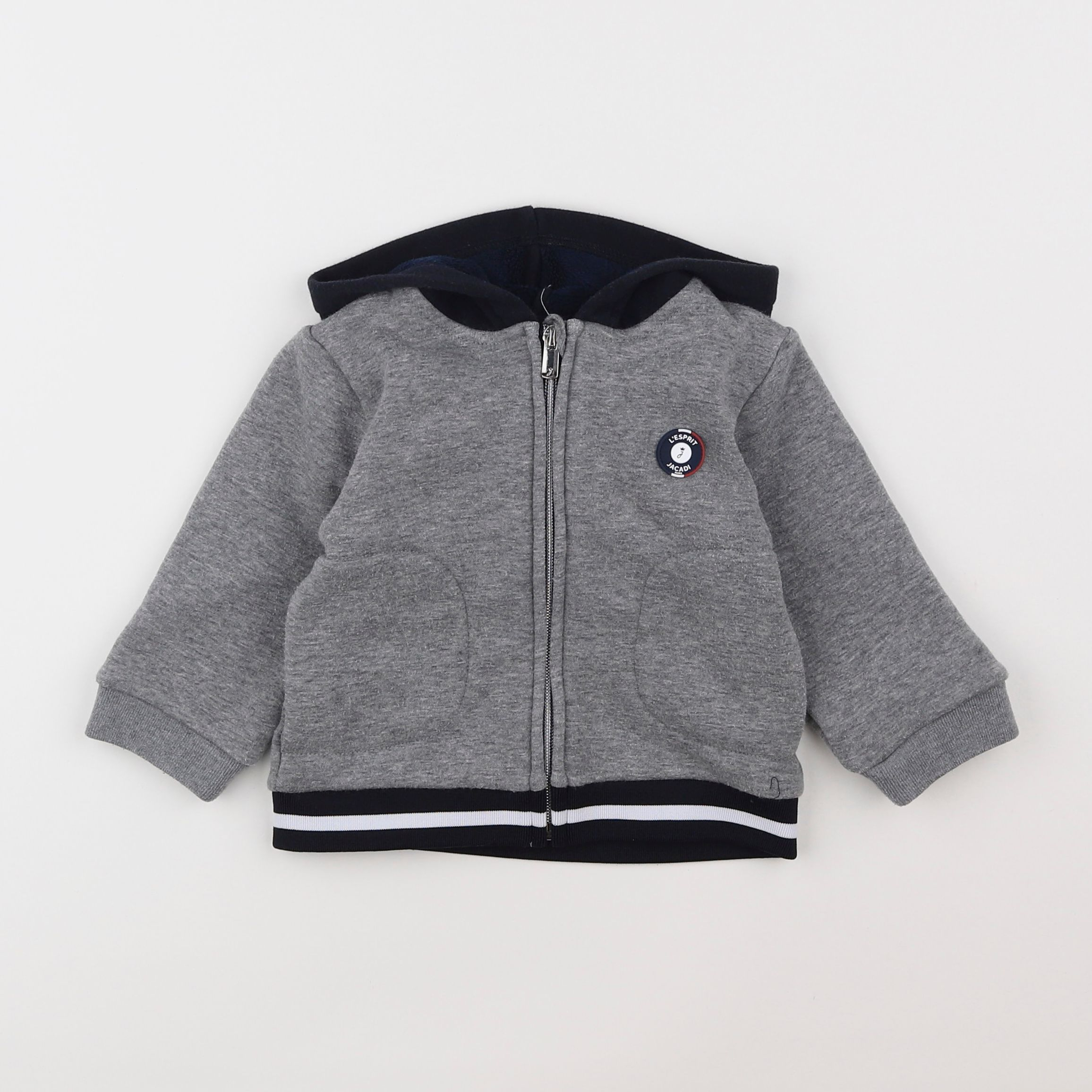 Jacadi - sweat gris - 18 mois