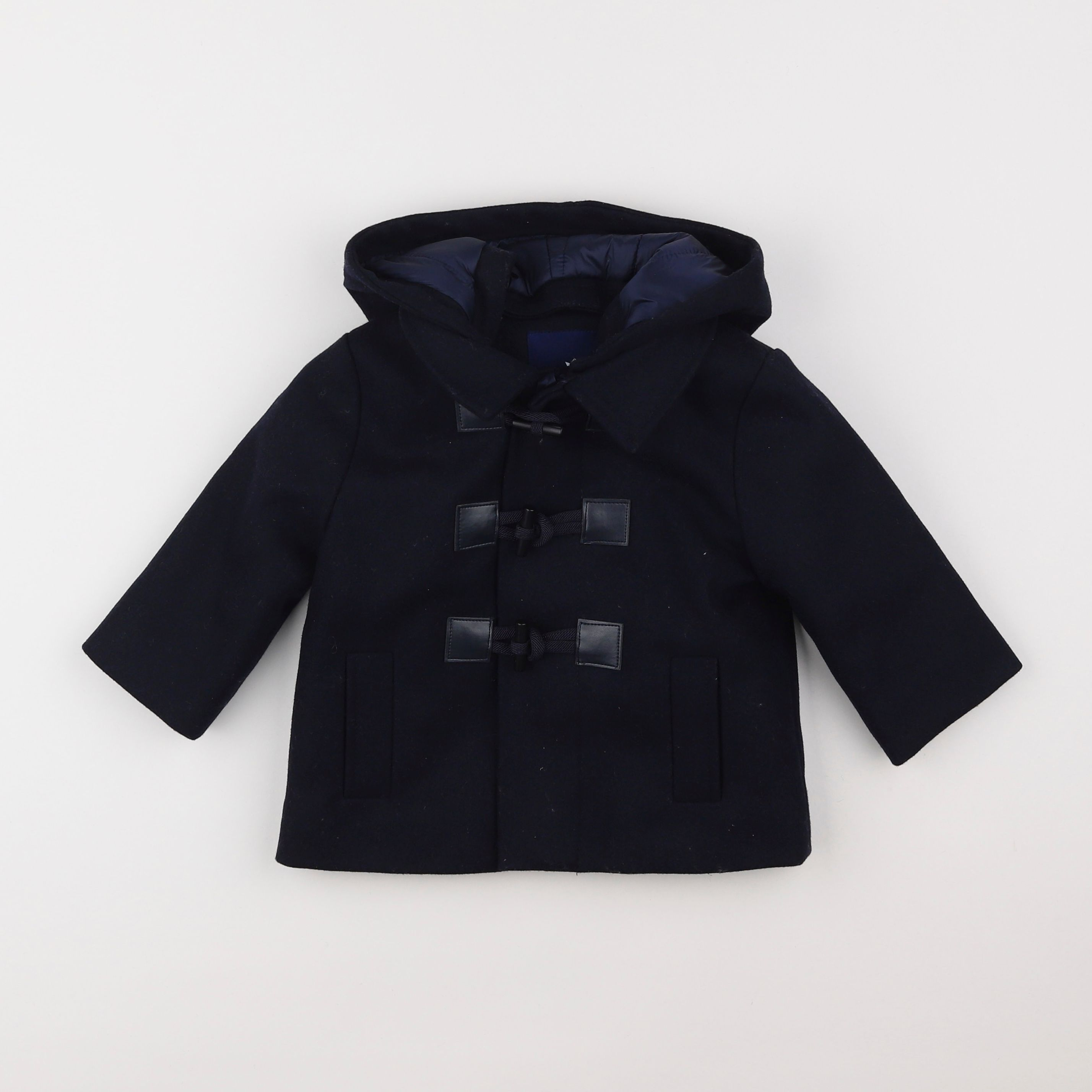 Jacadi - manteau bleu - 18 mois