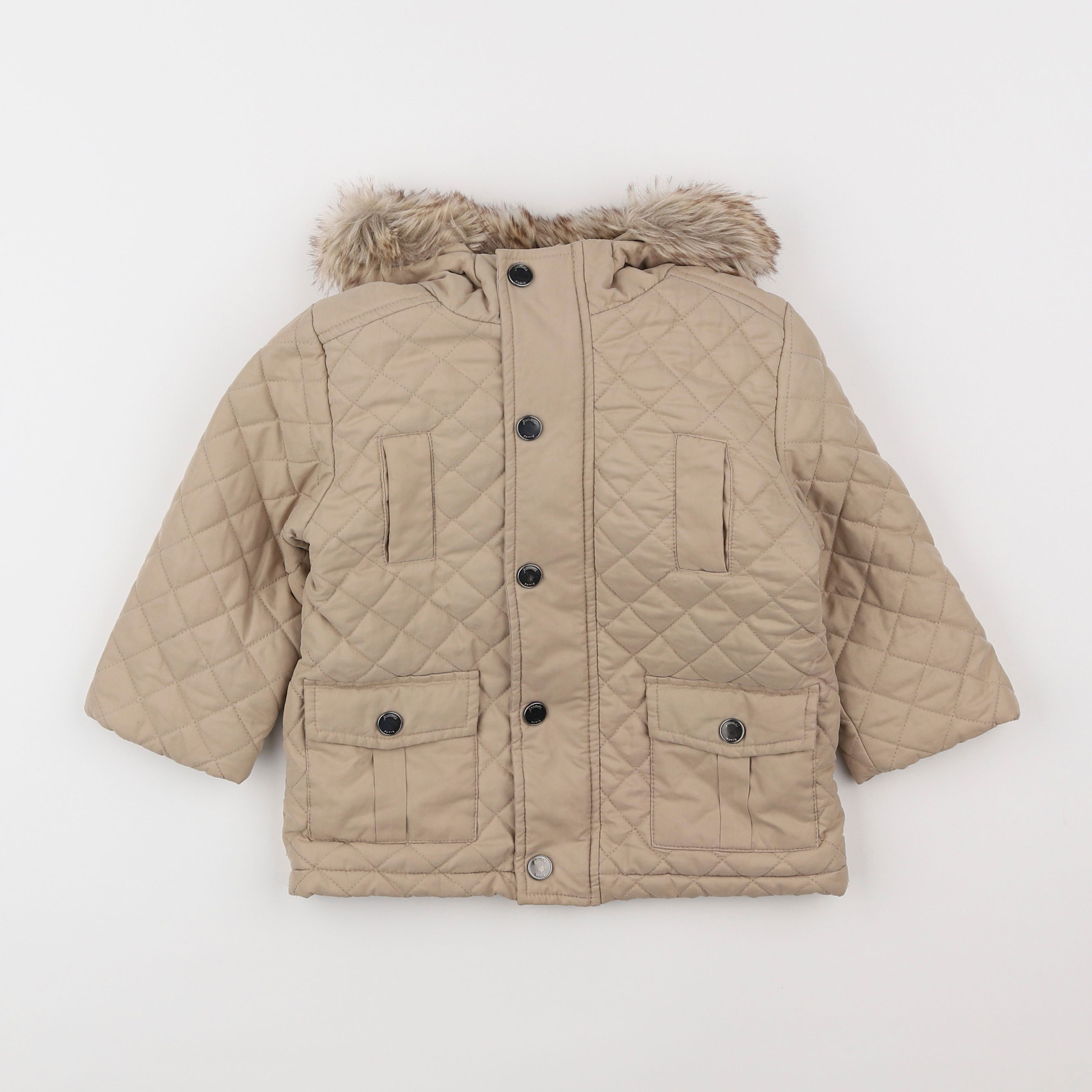 Jacadi - parka beige - 2 ans