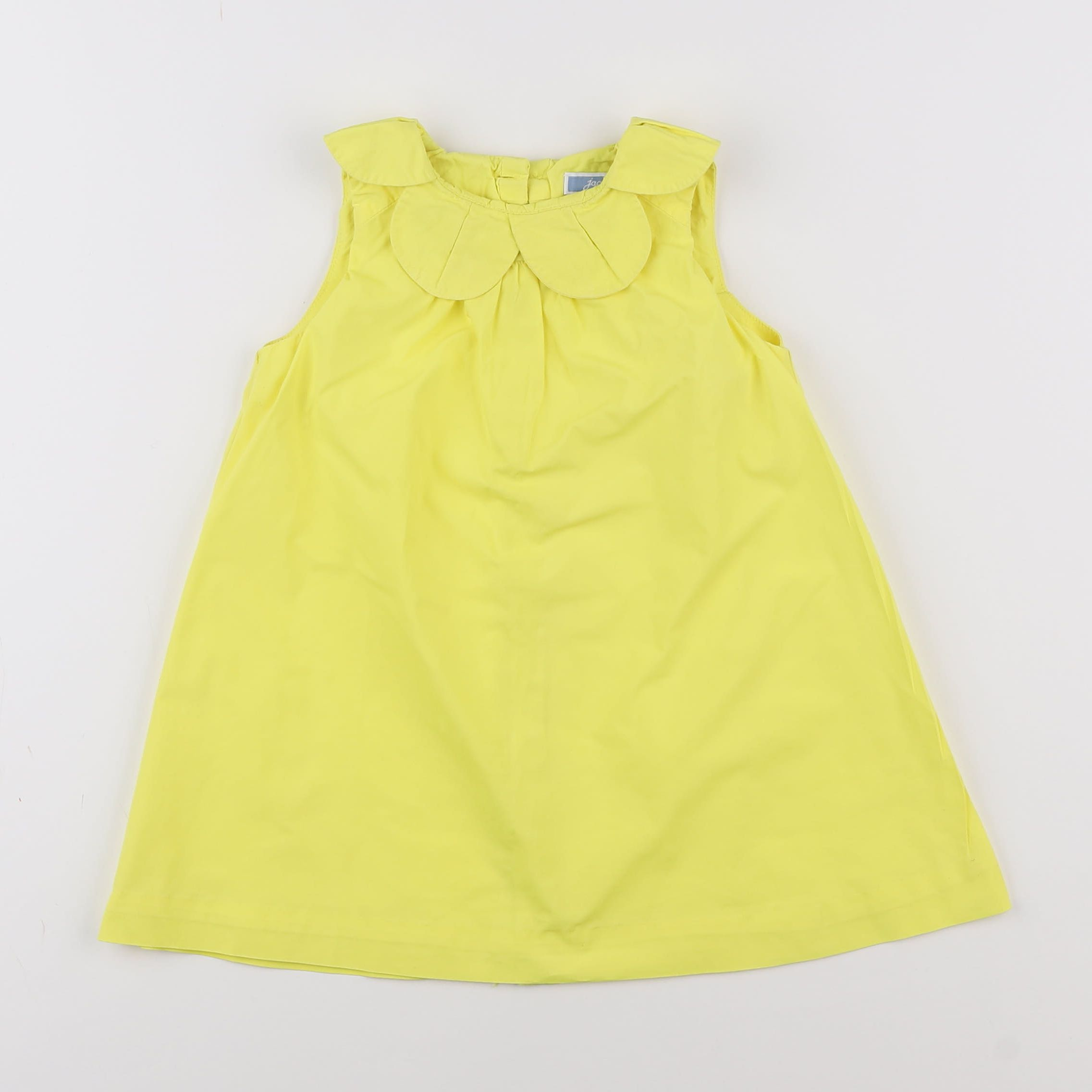 Jacadi - robe jaune - 2 ans