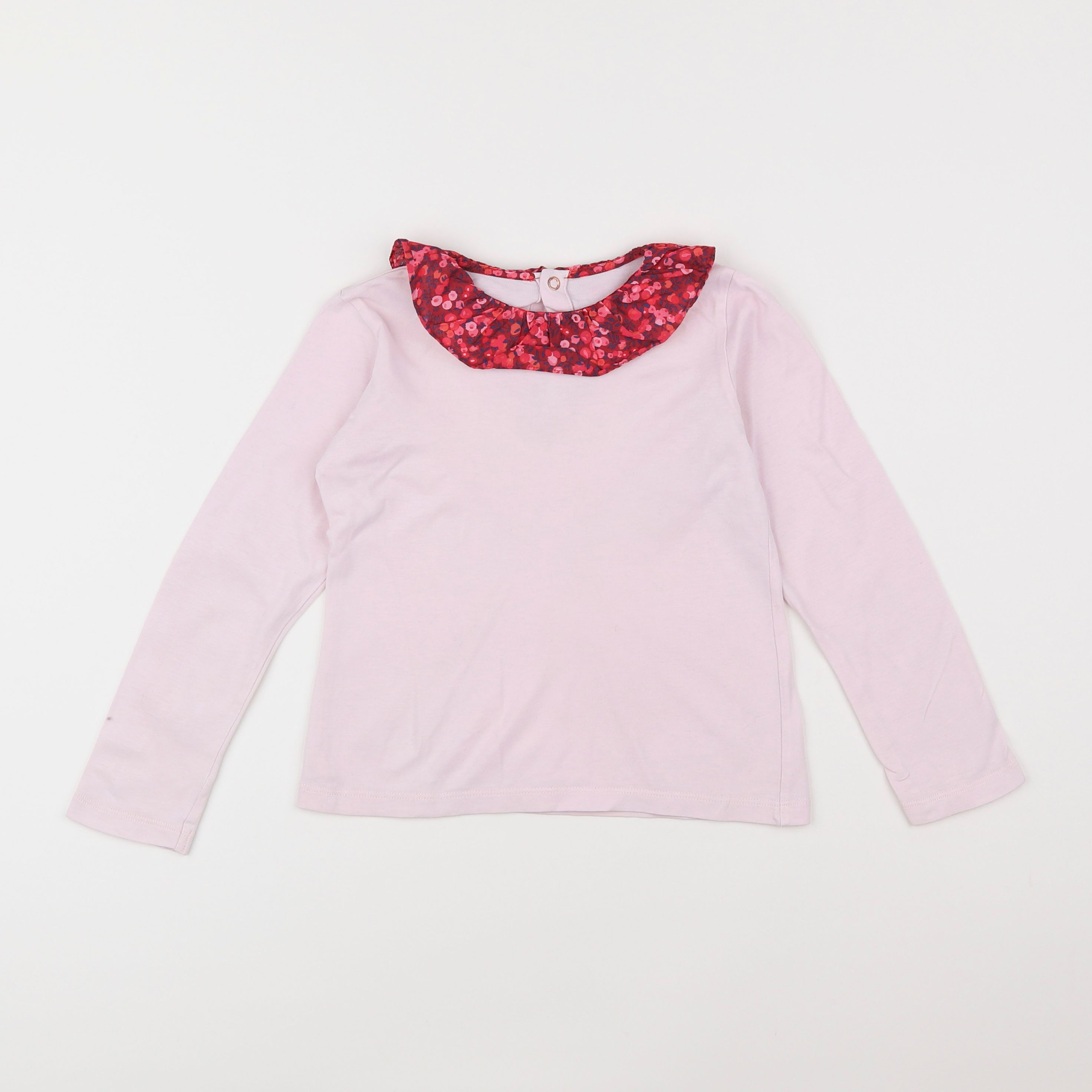 Jacadi - tee-shirt liberty rose - 6 ans