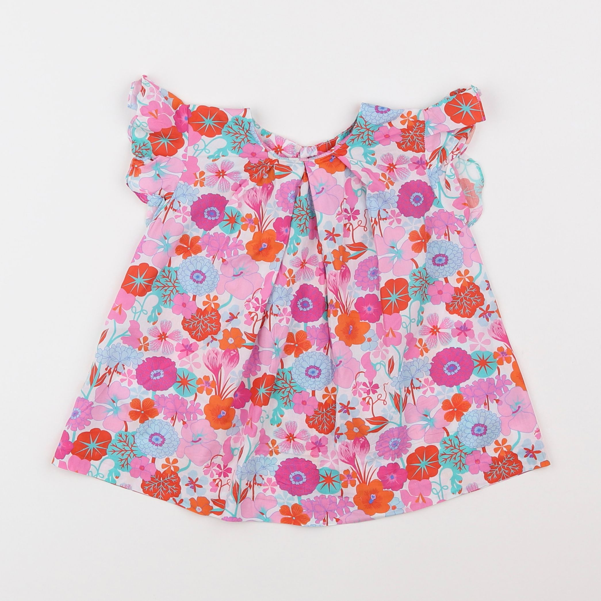 Jacadi - blouse liberty multicolore - 3 ans