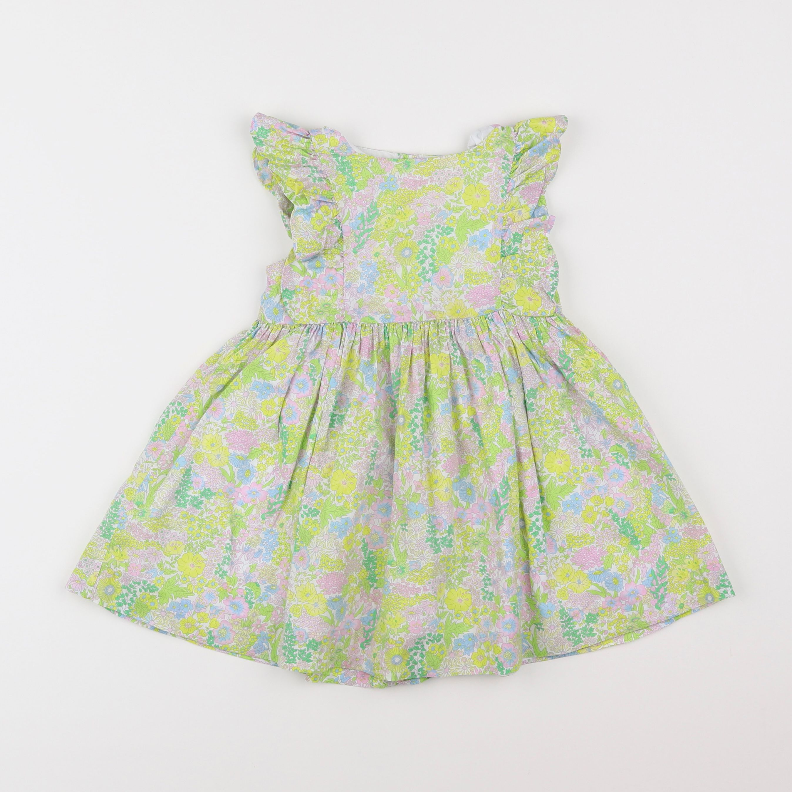 Jacadi - robe liberty multicolore - 3 ans