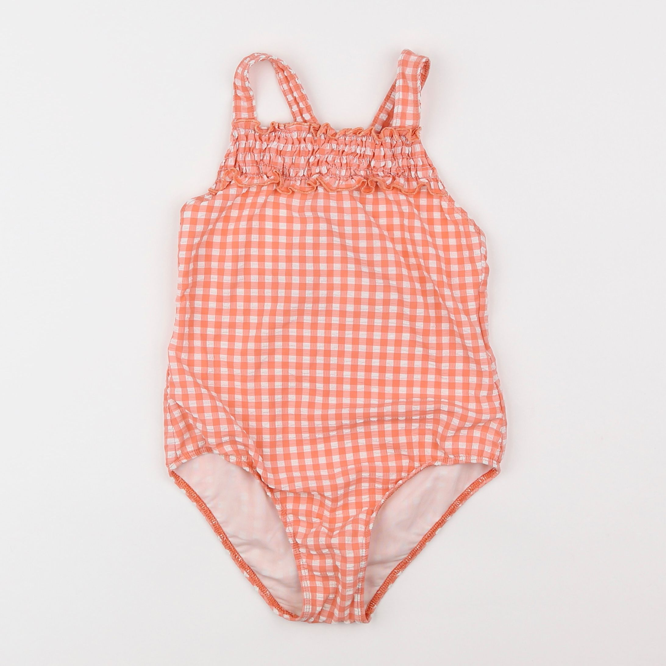 Monoprix - maillot de bain orange - 5 ans