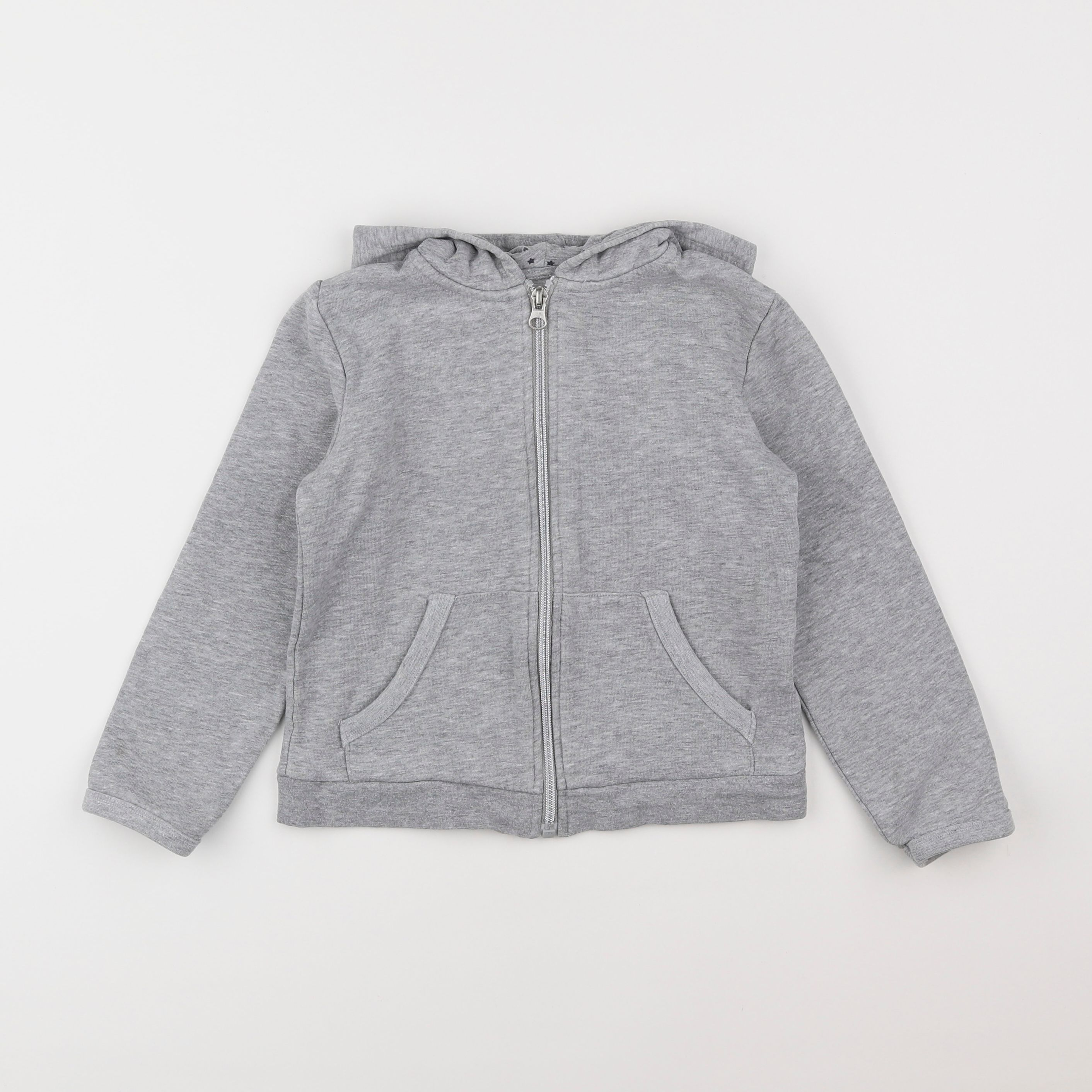 Monoprix - sweat gris - 6 ans