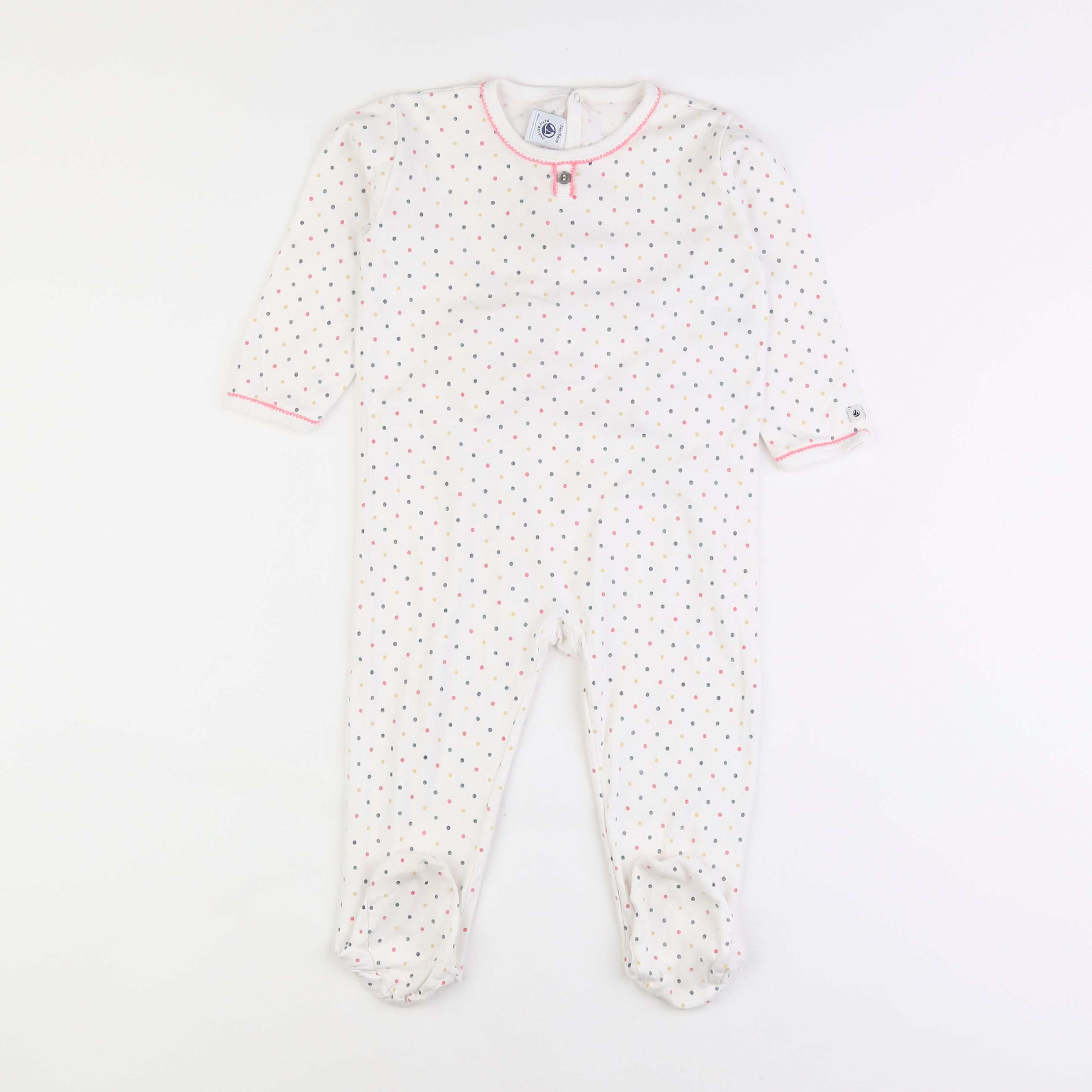 Petit Bateau - pyjama coton multicolore - 2 ans