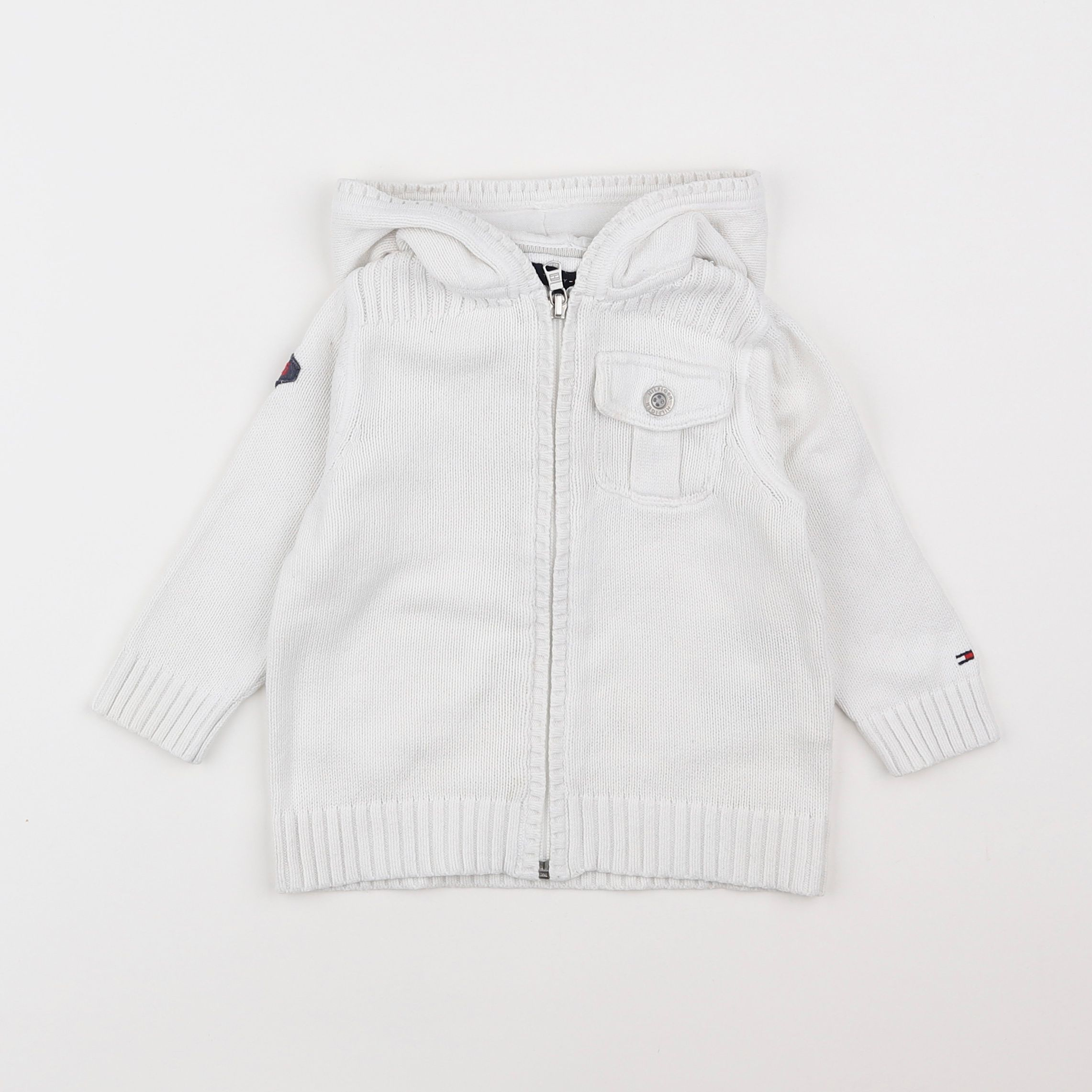 Tommy Hilfiger - gilet blanc - 18 mois