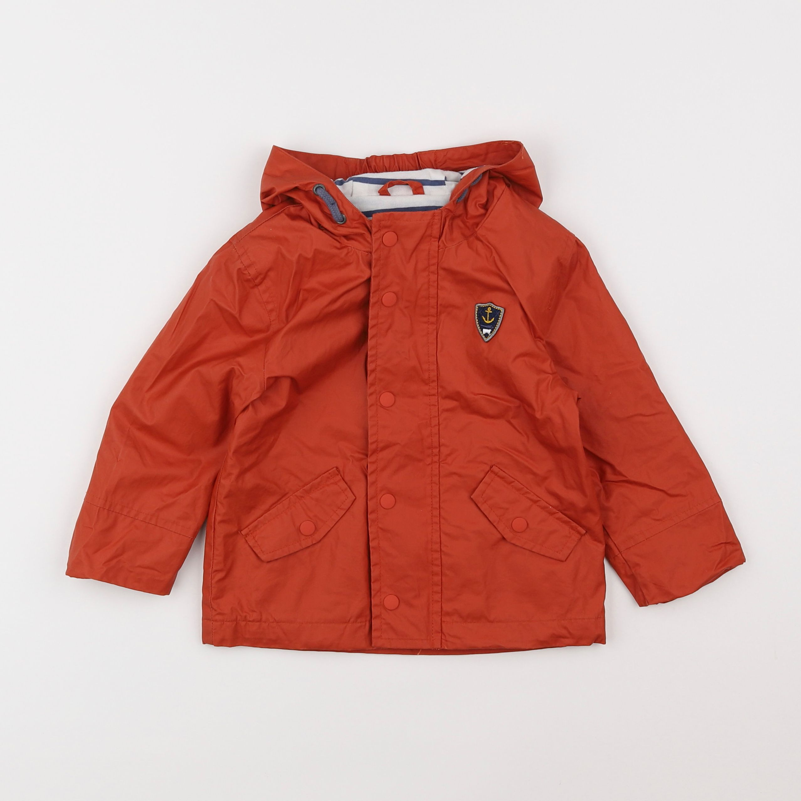 Vertbaudet - imperméable orange - 2 ans