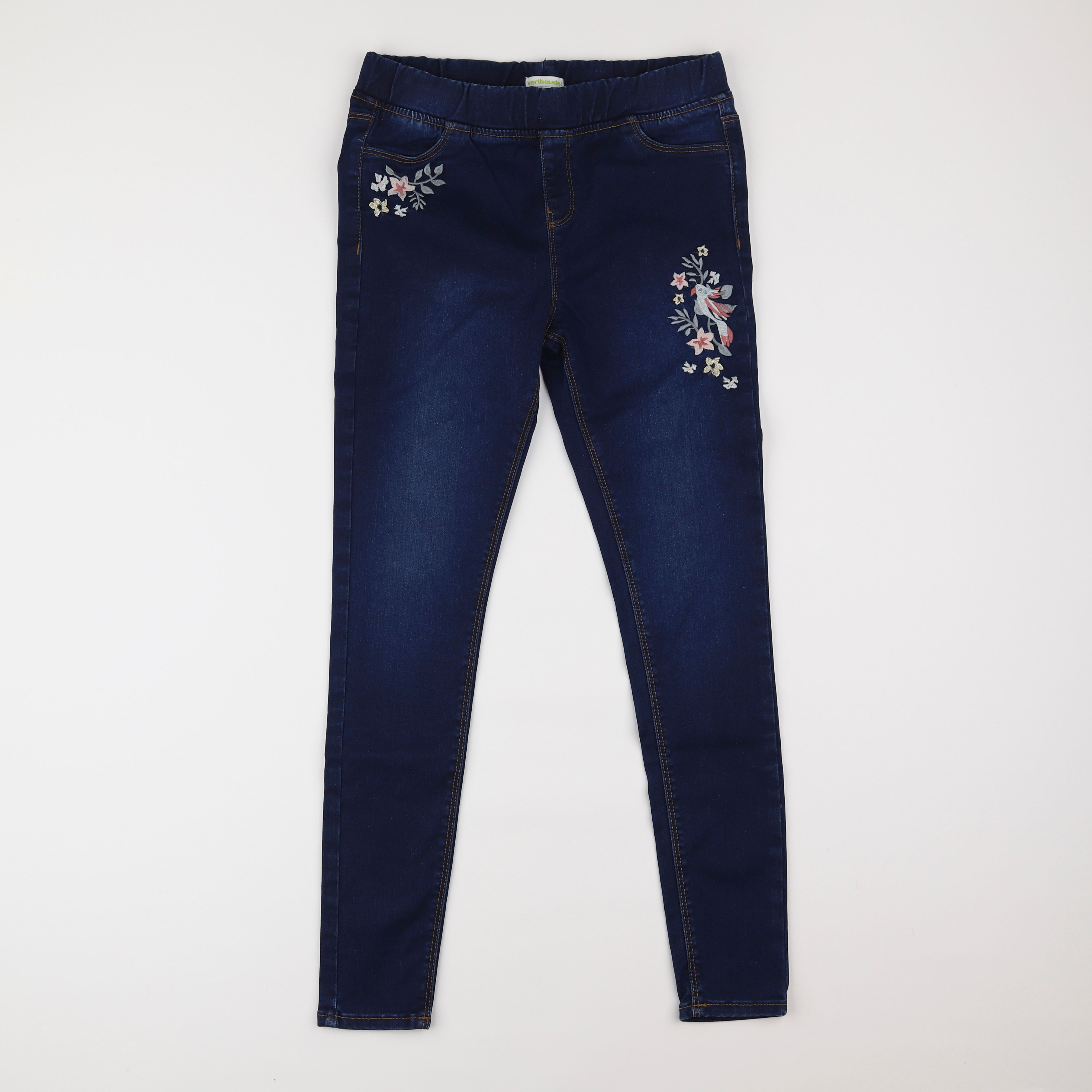 Vertbaudet - jegging bleu - 12 ans