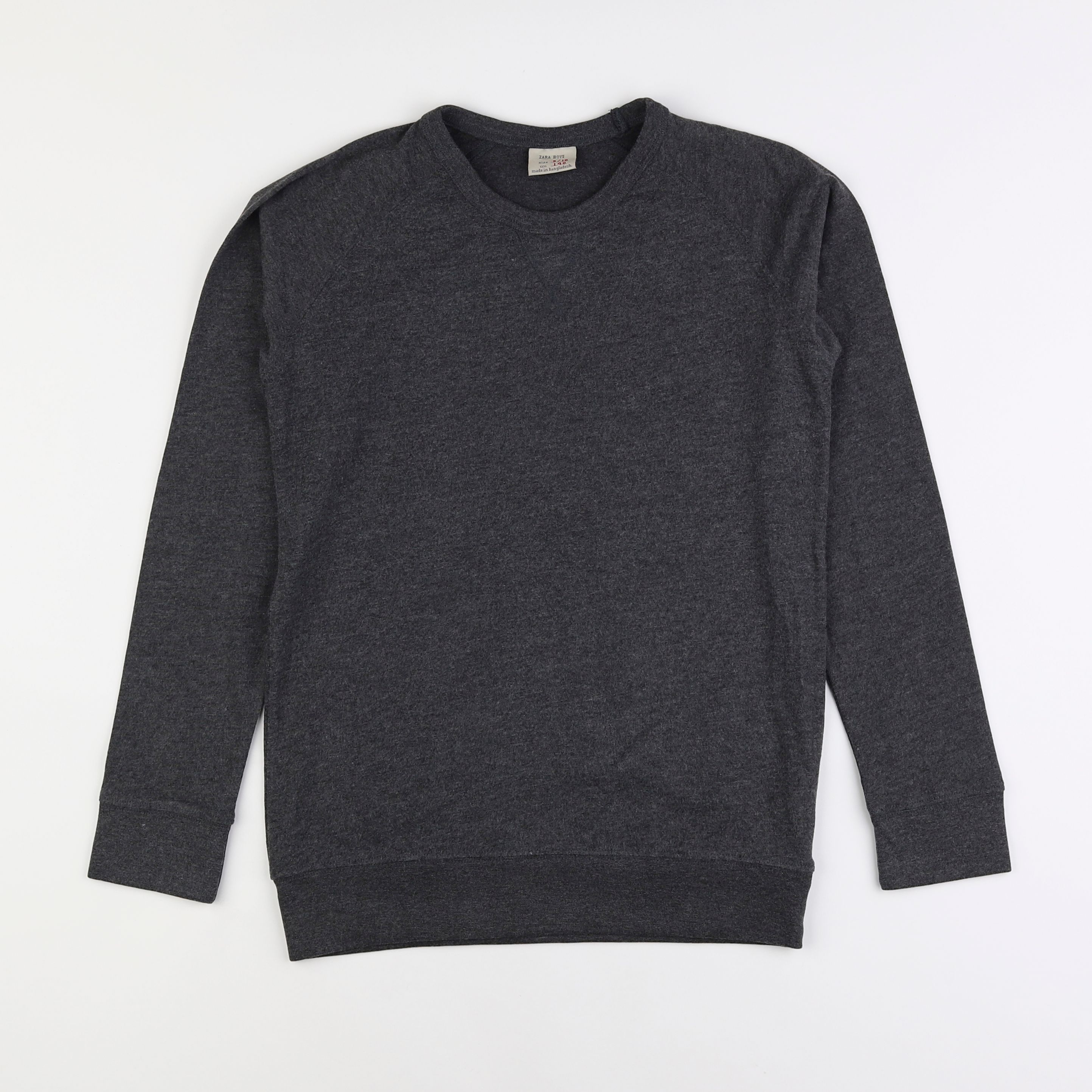 Zara - tee-shirt gris - 9/10 ans