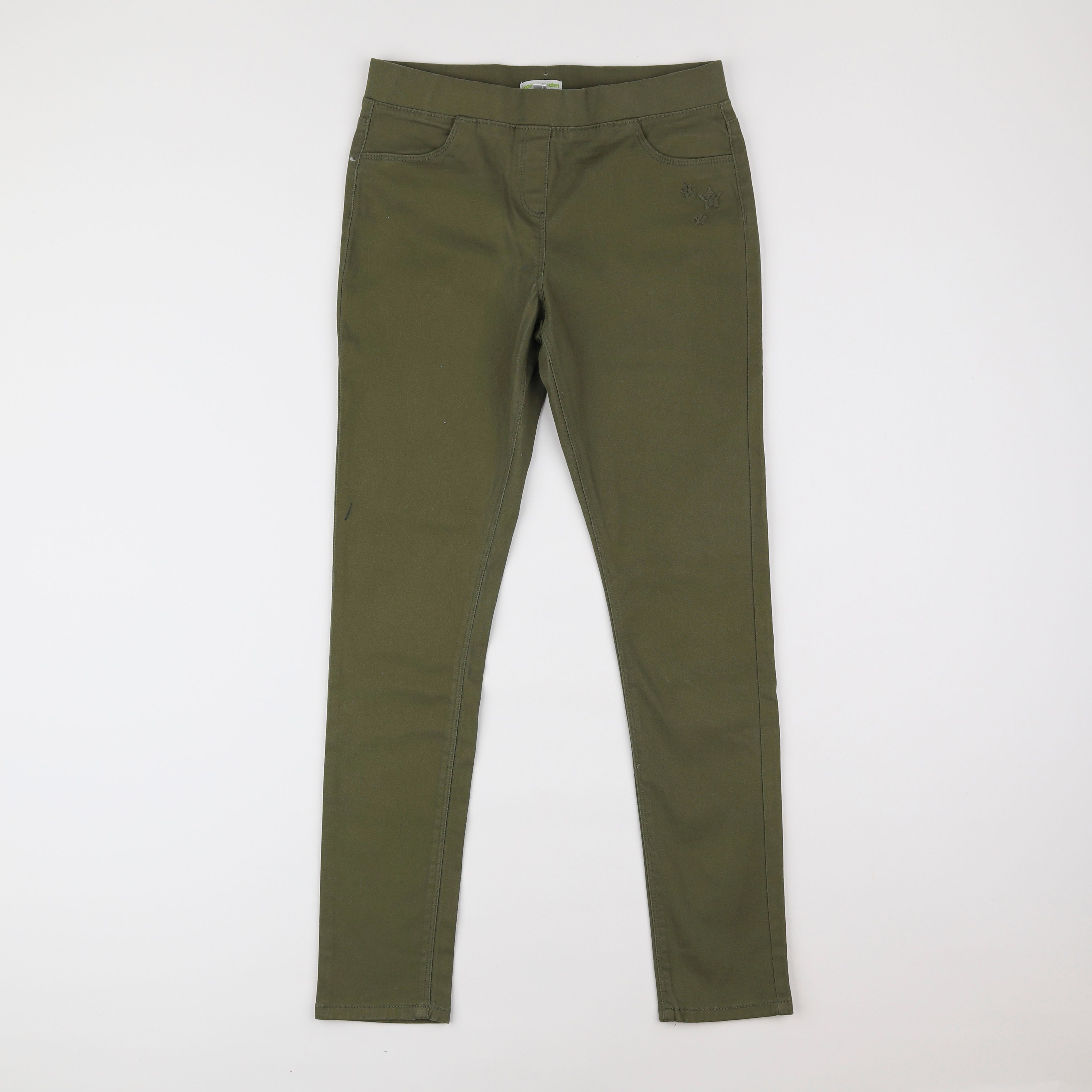 Vertbaudet - jegging vert - 12 ans