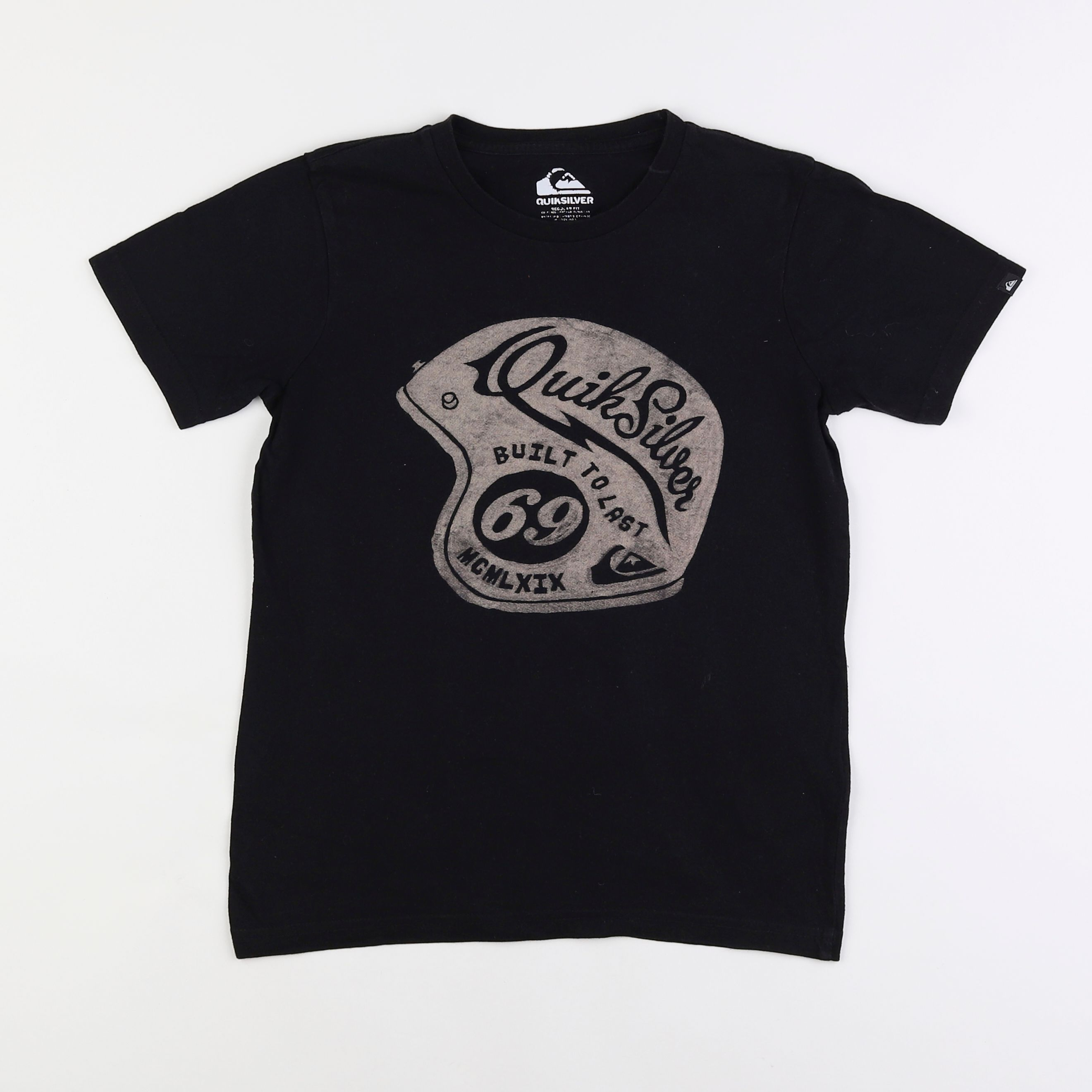 Quiksilver - tee-shirt noir - 8 ans