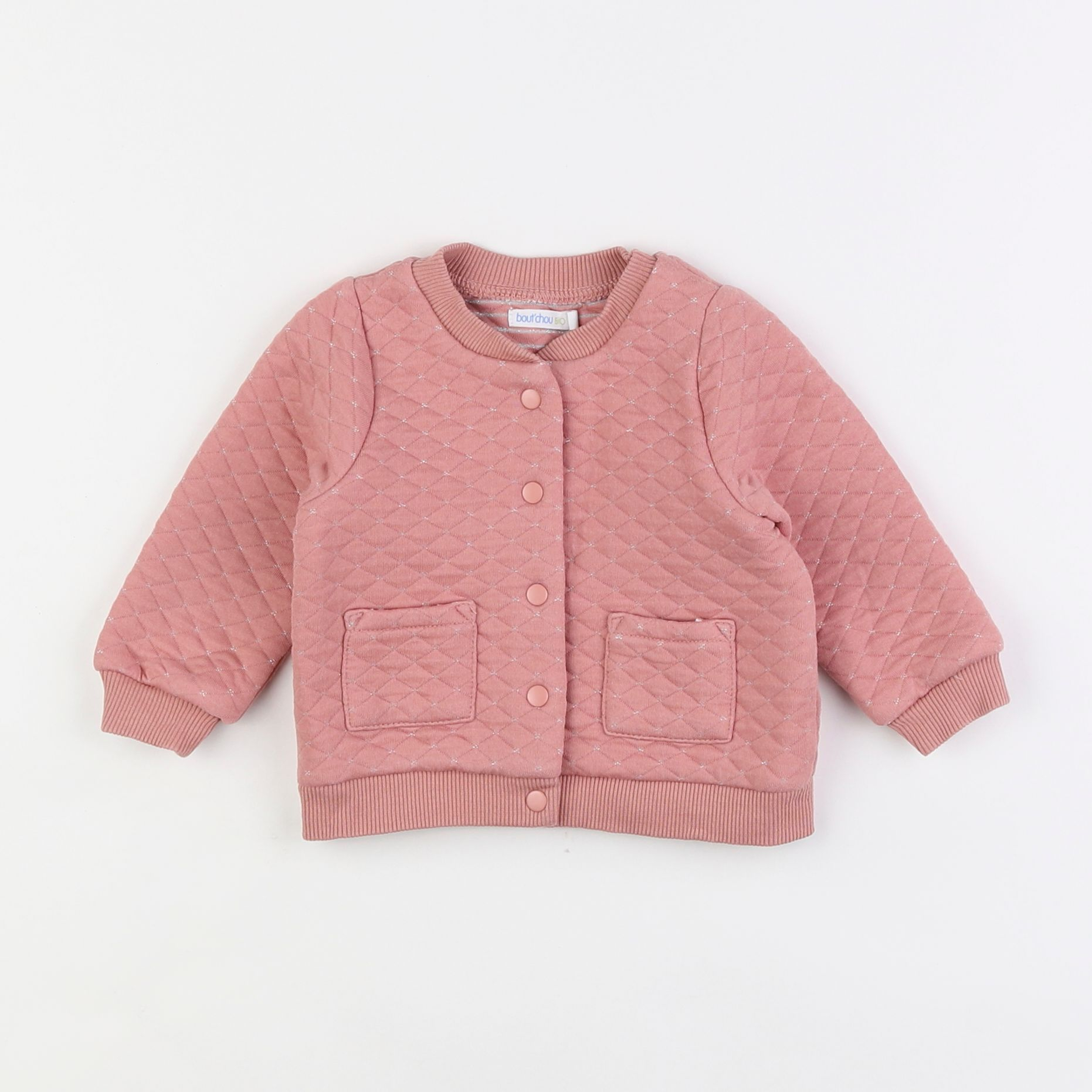 Boutchou - sweat rose - 6 mois