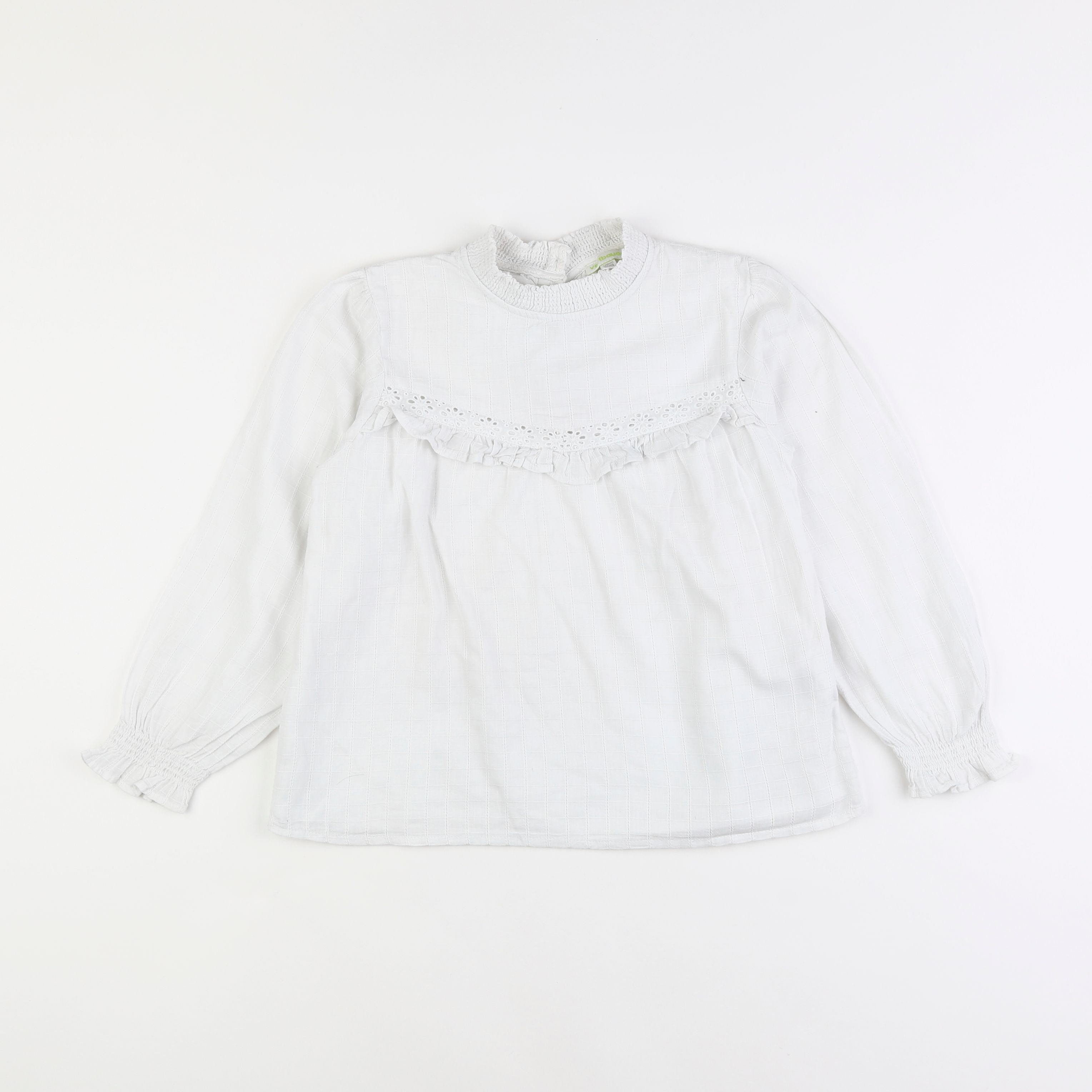 Vertbaudet - blouse blanc - 8 ans