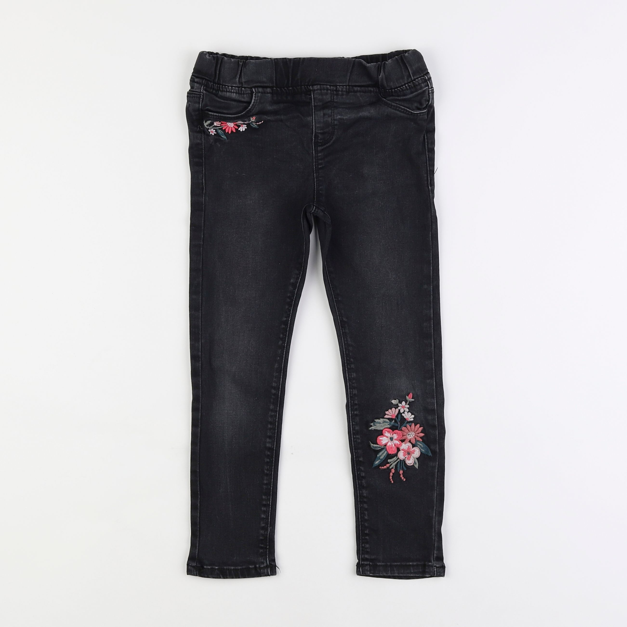 Vertbaudet - jegging noir - 5 ans