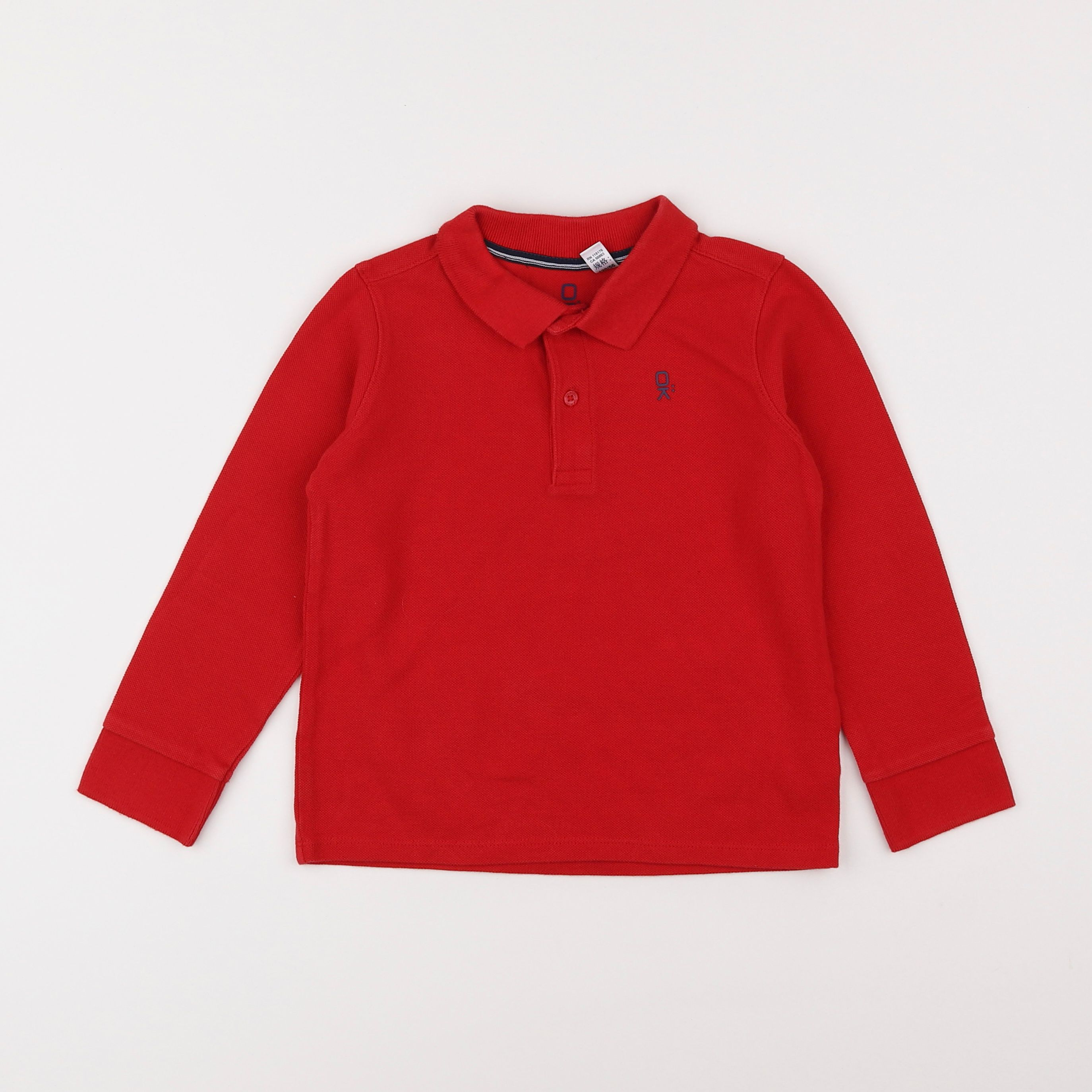 Okaidi - polo rouge - 6 ans