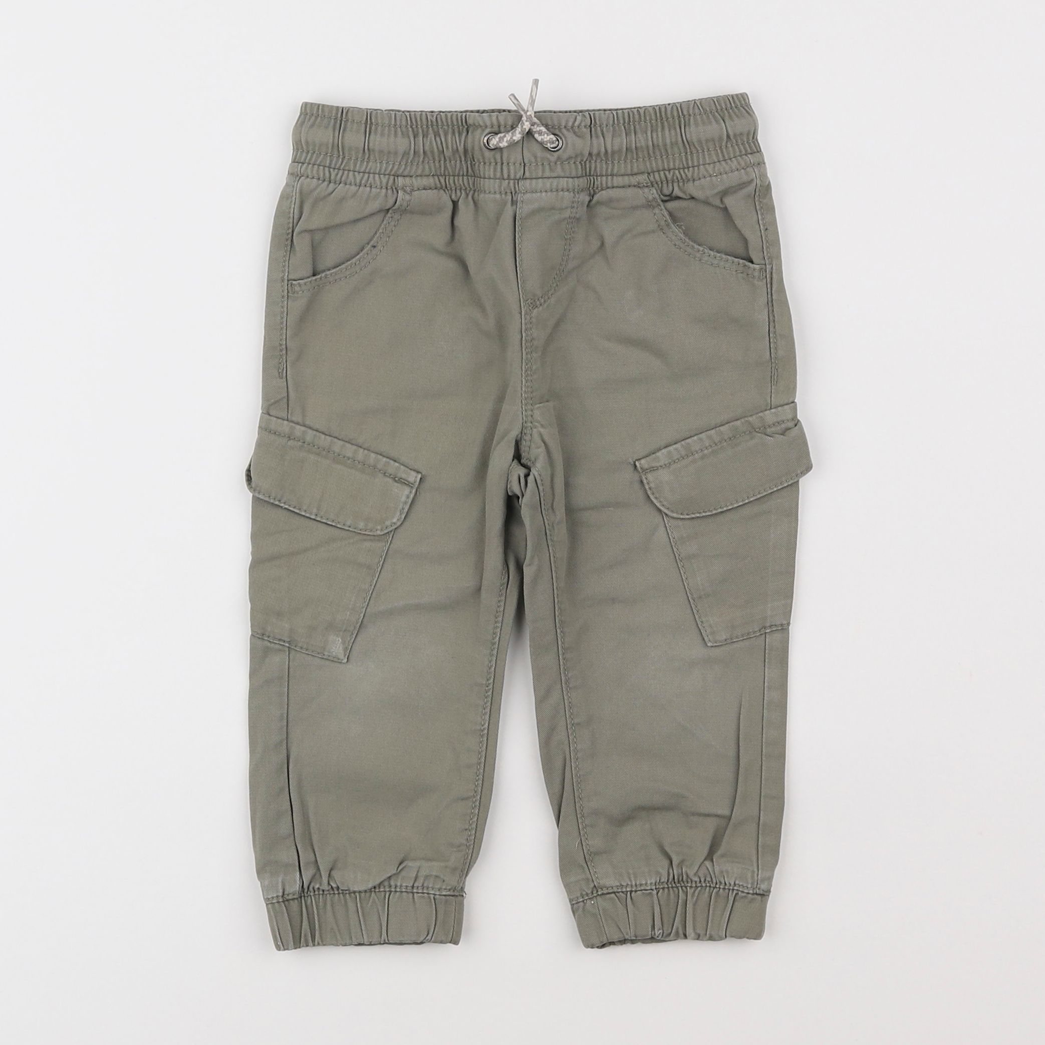 Vertbaudet - pantalon vert - 18 mois