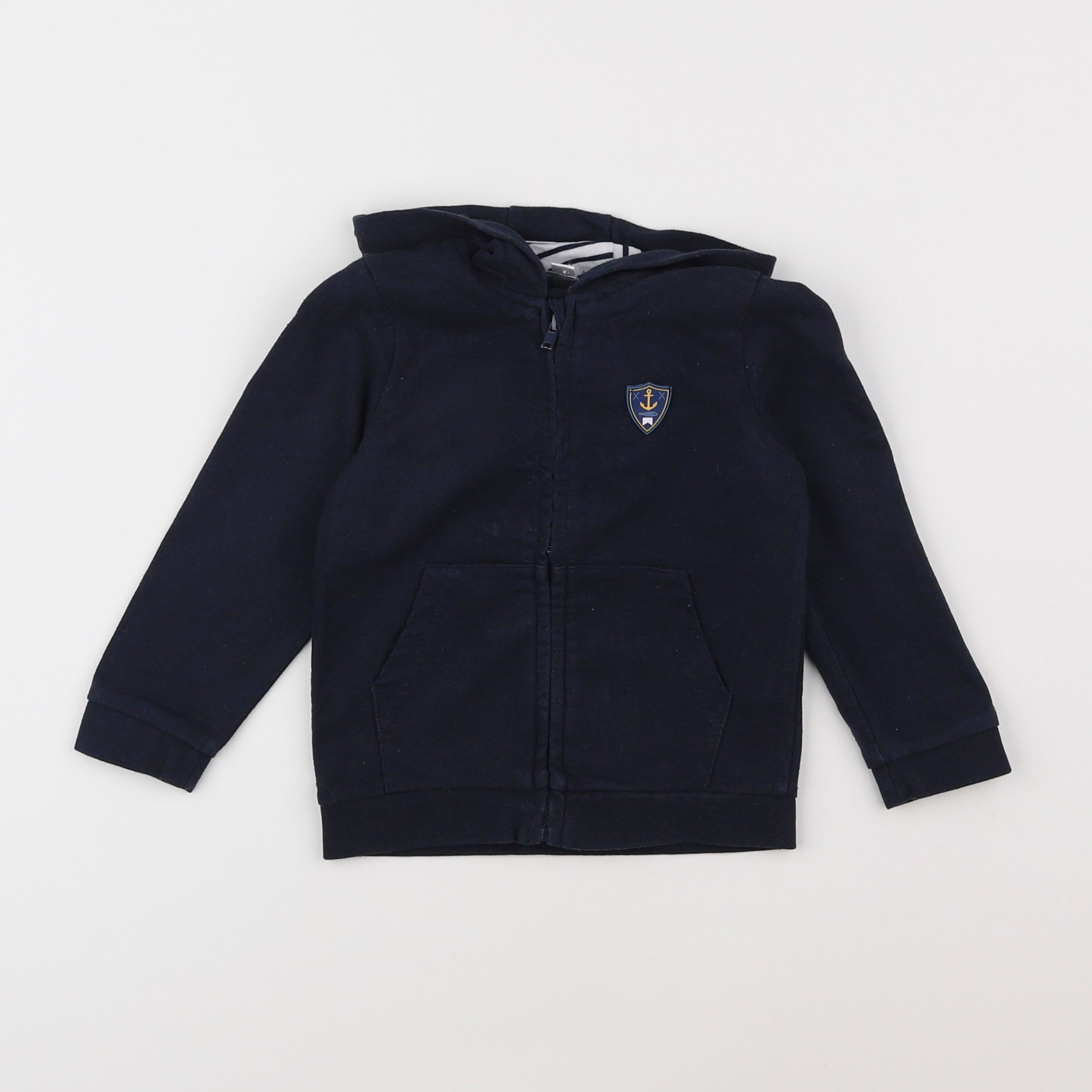 Vertbaudet - sweat bleu - 2 ans