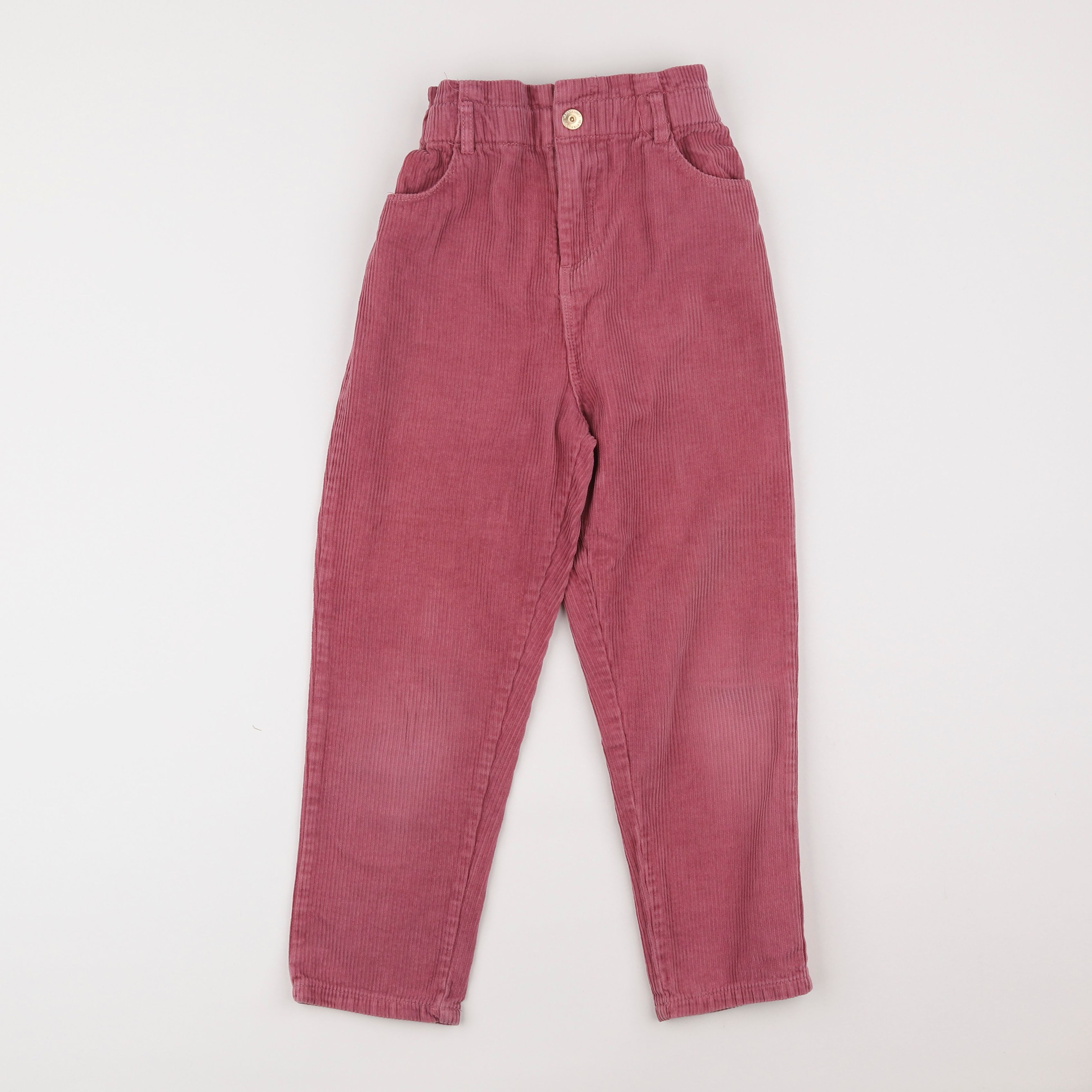 Vertbaudet - pantalon rose - 8 ans