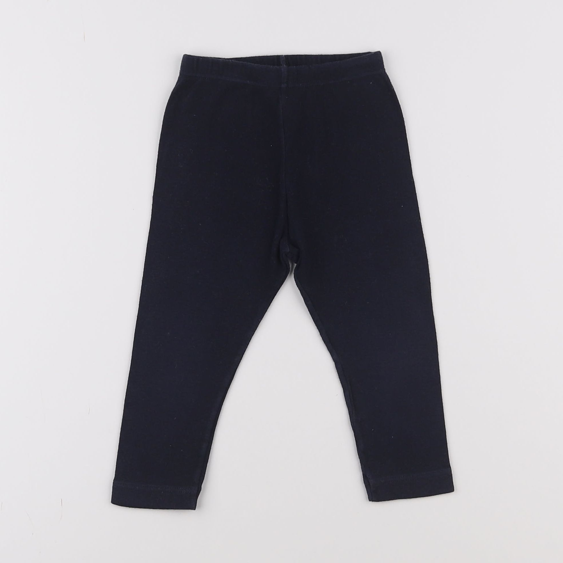 Petit Bateau - legging bleu - 18 mois