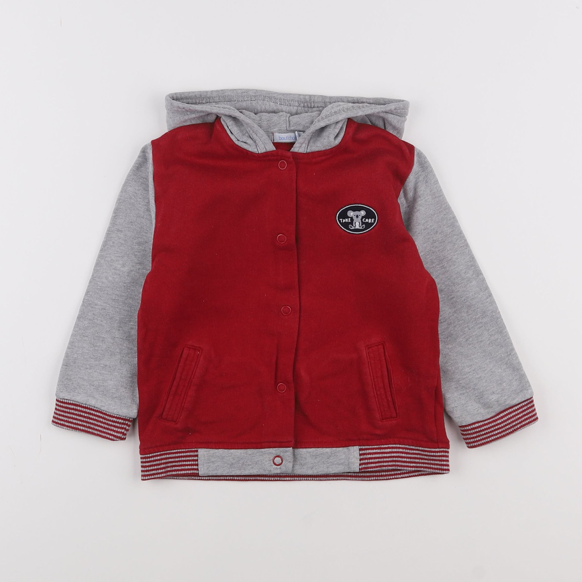 Boutchou - sweat rouge - 3 ans