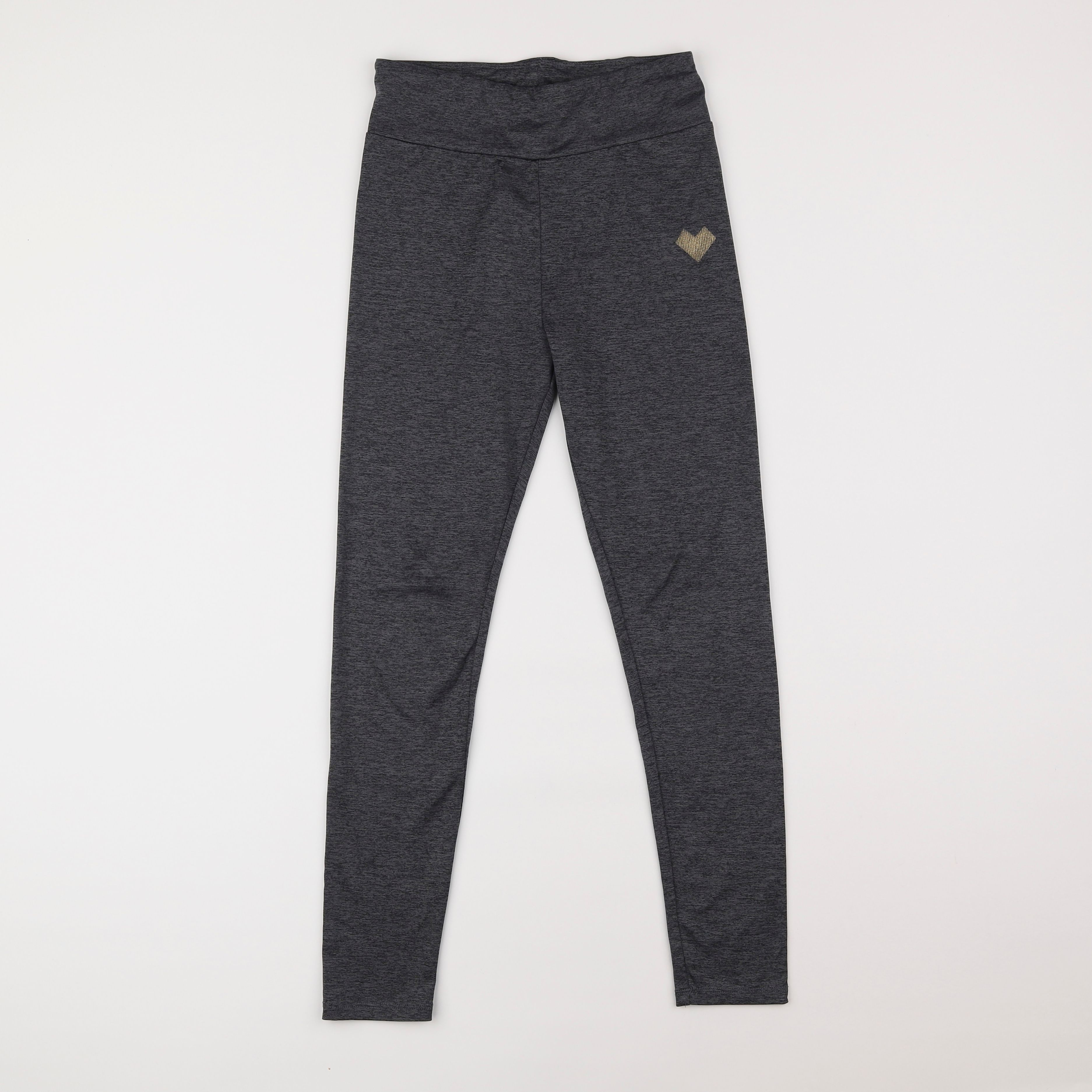 Vertbaudet - legging gris - 10 ans