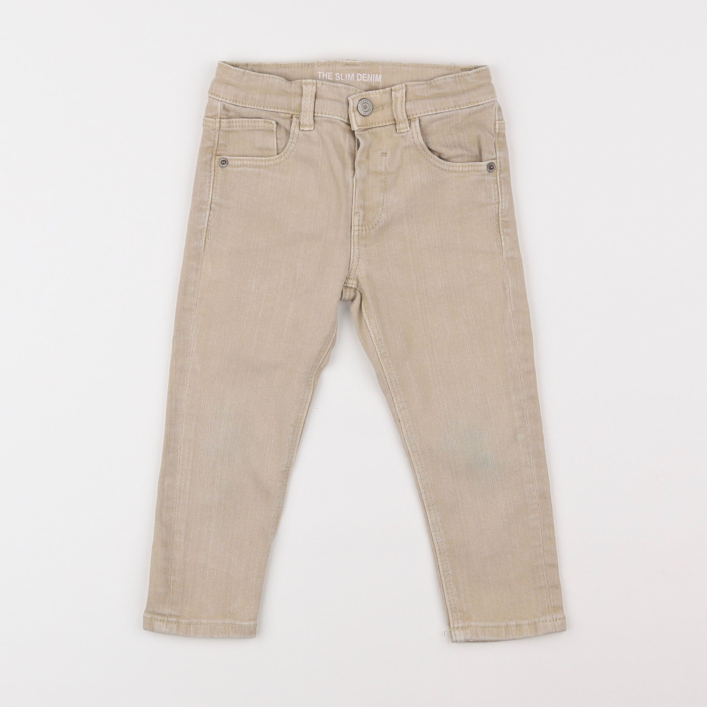 Zara - jean beige - 18 mois à 2 ans