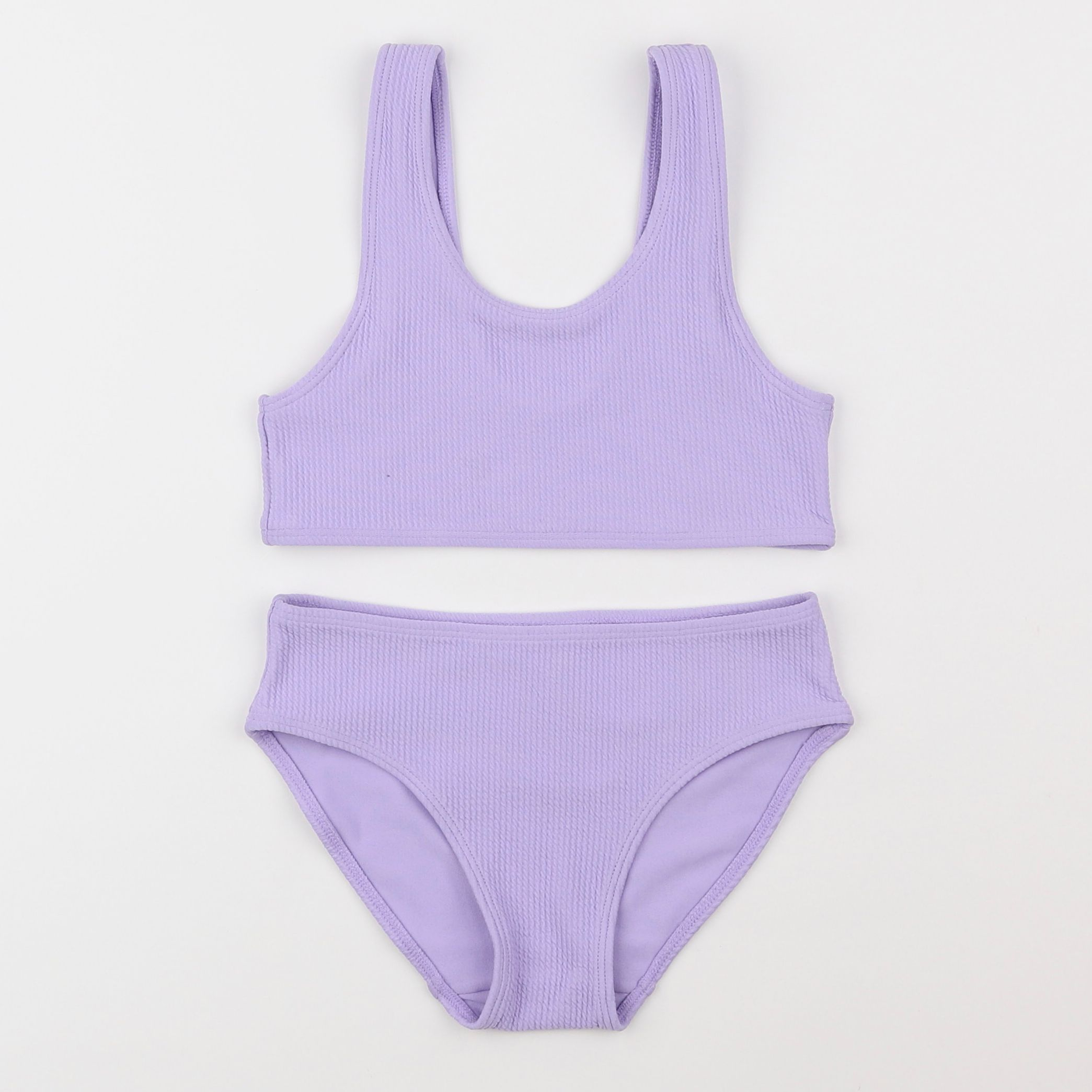 H&M - maillot de bain violet - 6/8 ans