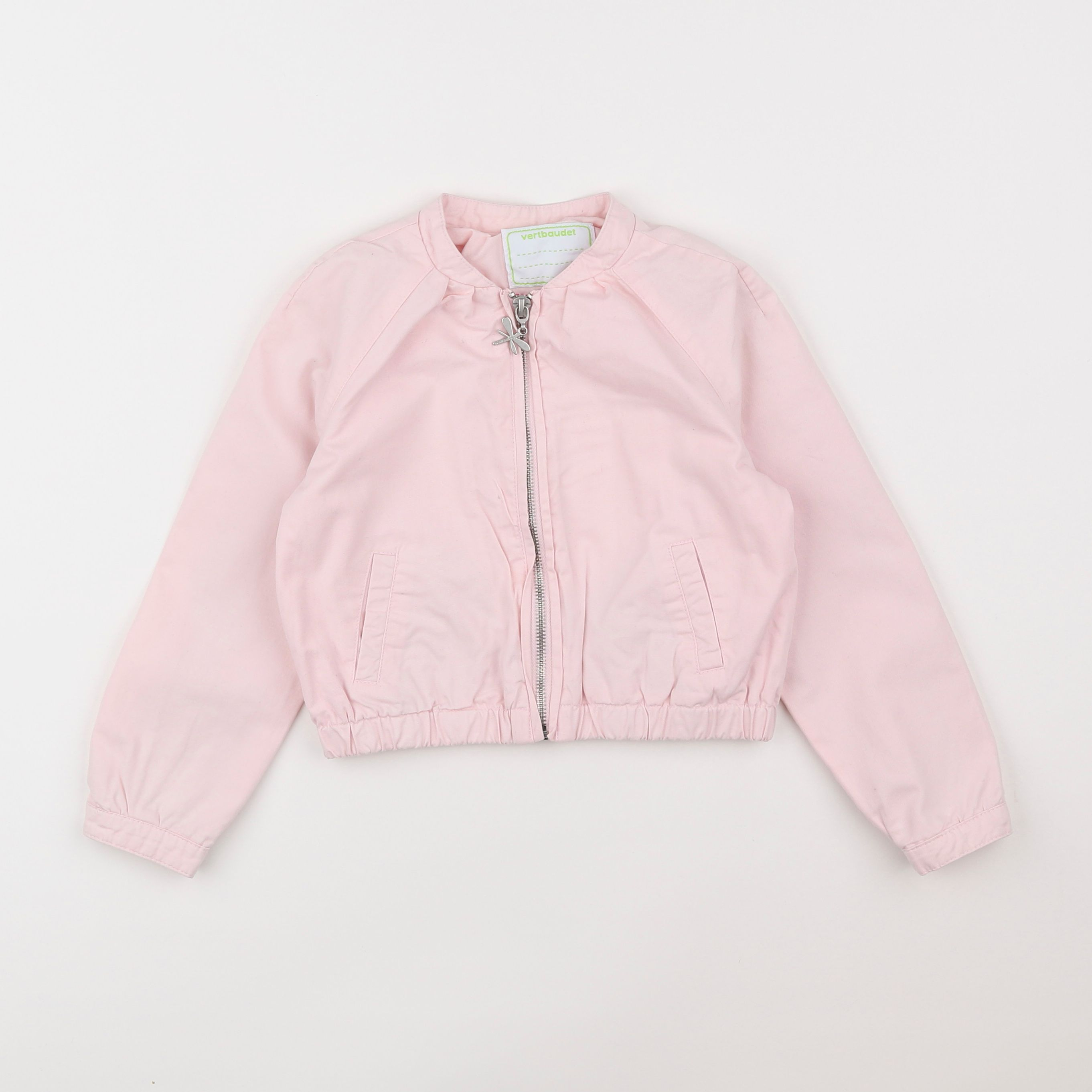 Vertbaudet - veste rose - 6 ans