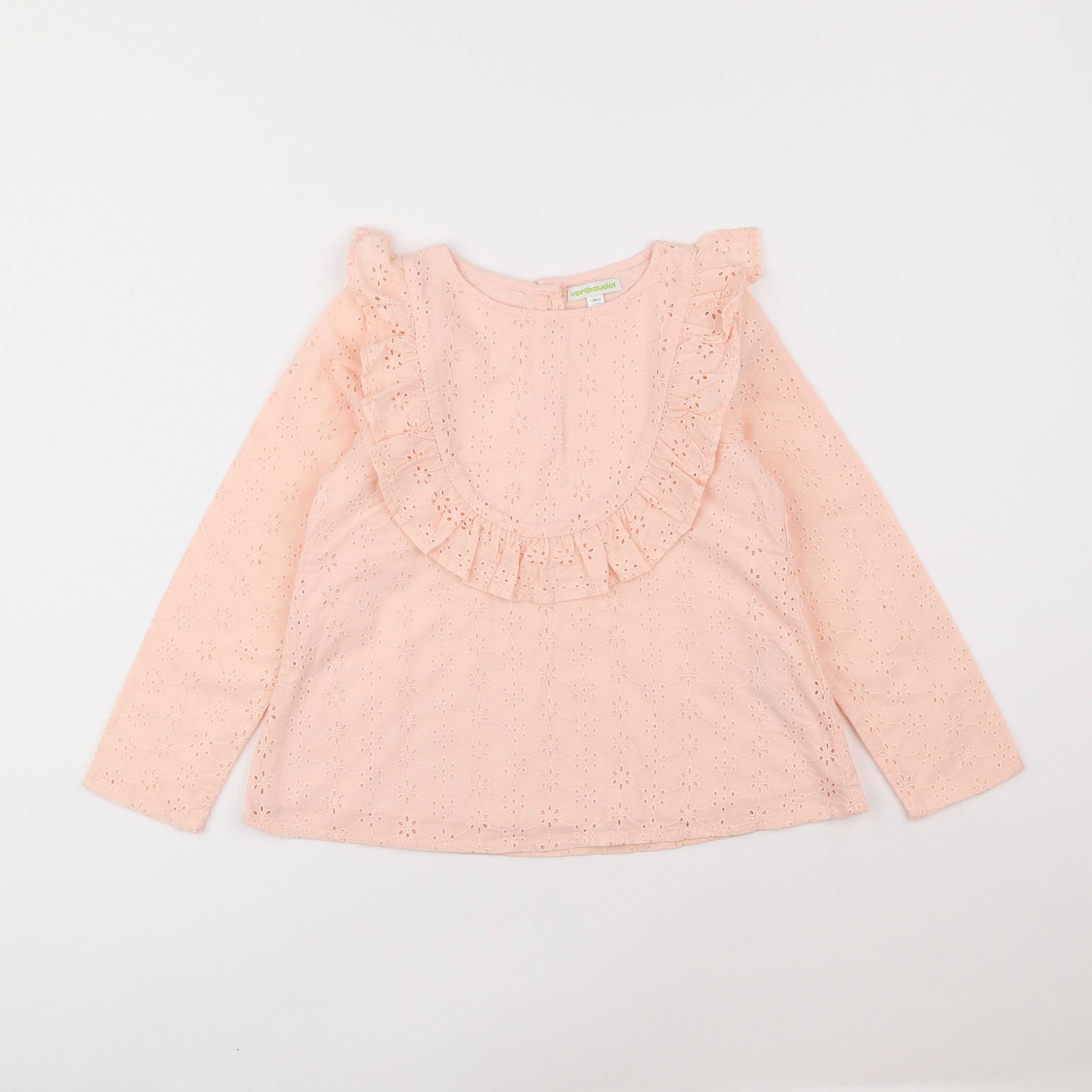 Vertbaudet - blouse rose - 8 ans