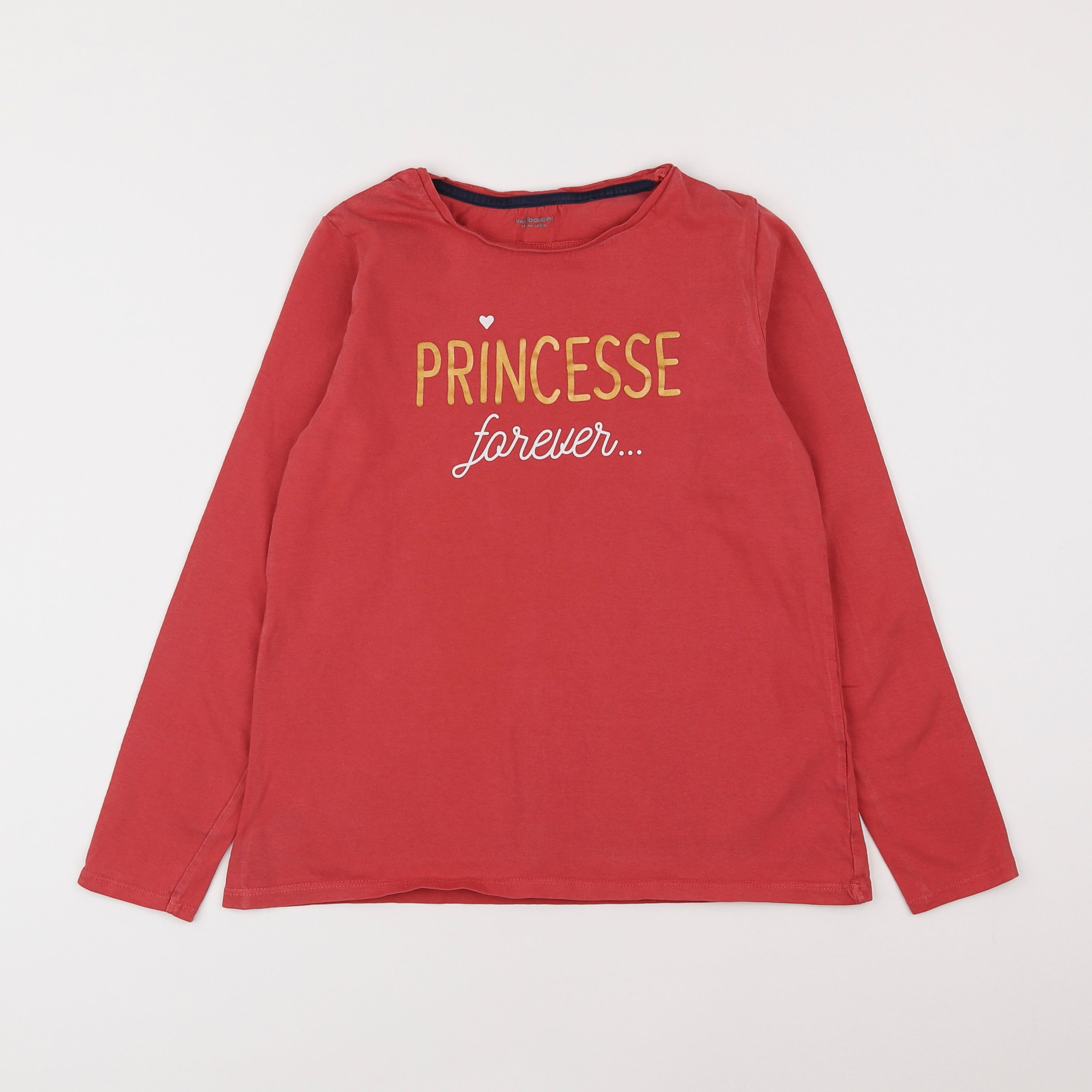 Vertbaudet - tee-shirt rouge - 14 ans