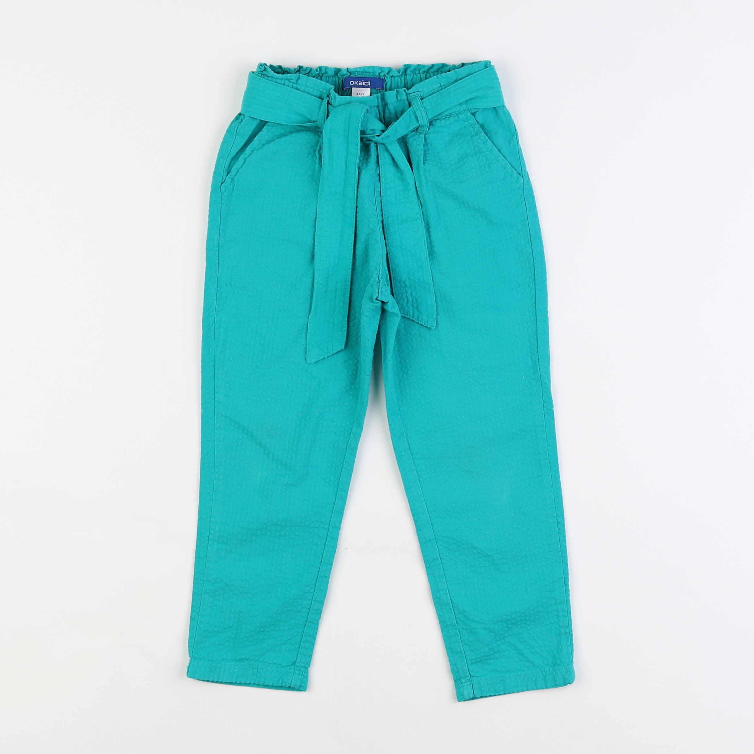 Okaidi - pantalon bleu - 3 ans