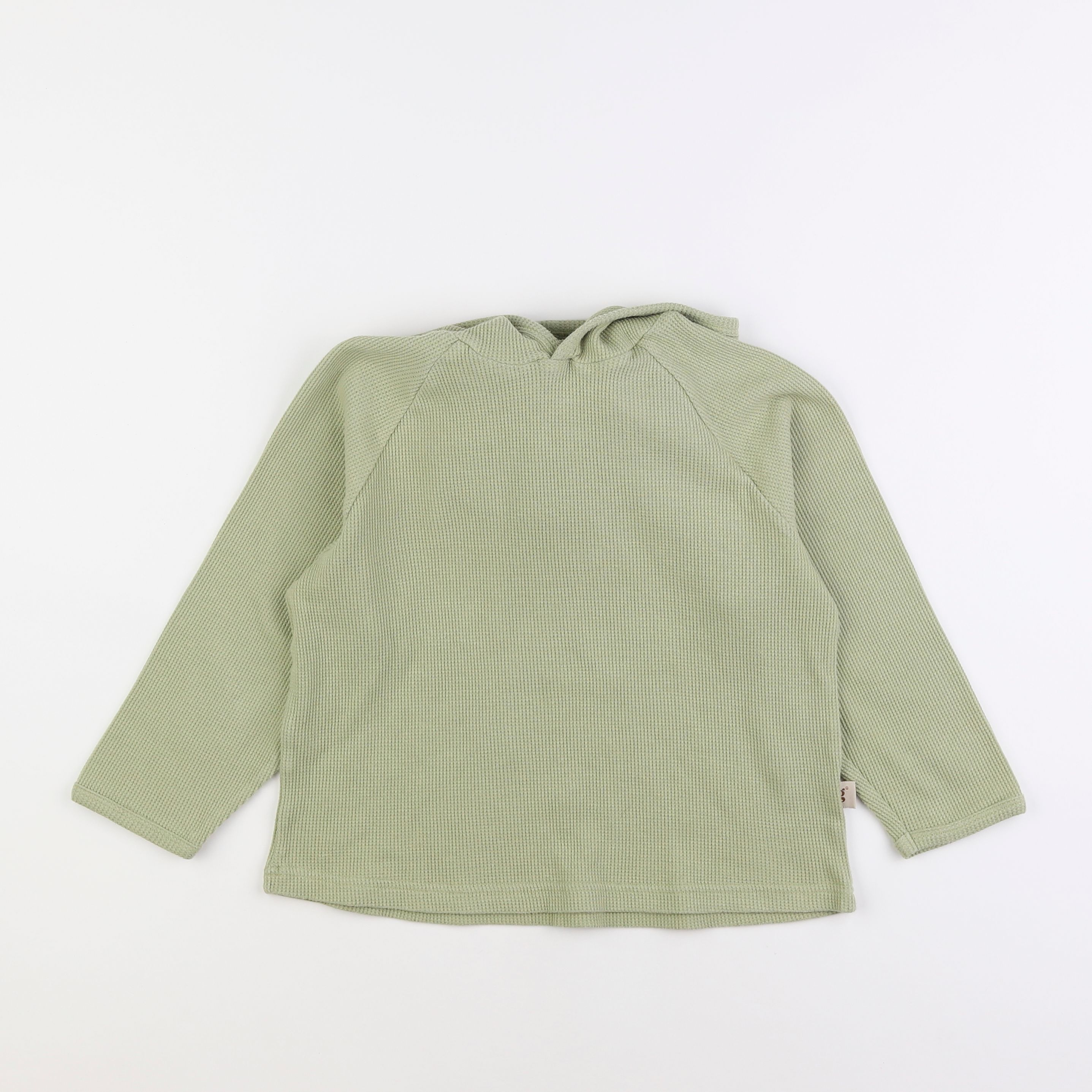 Gamin gamine - pull vert - 5/6 ans