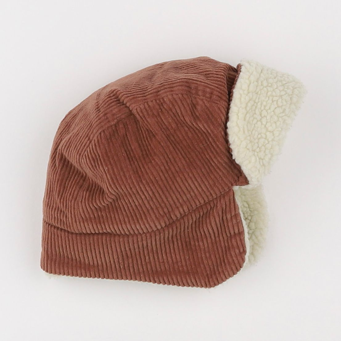 Petit Bateau - bonnet marron - 12/18 mois