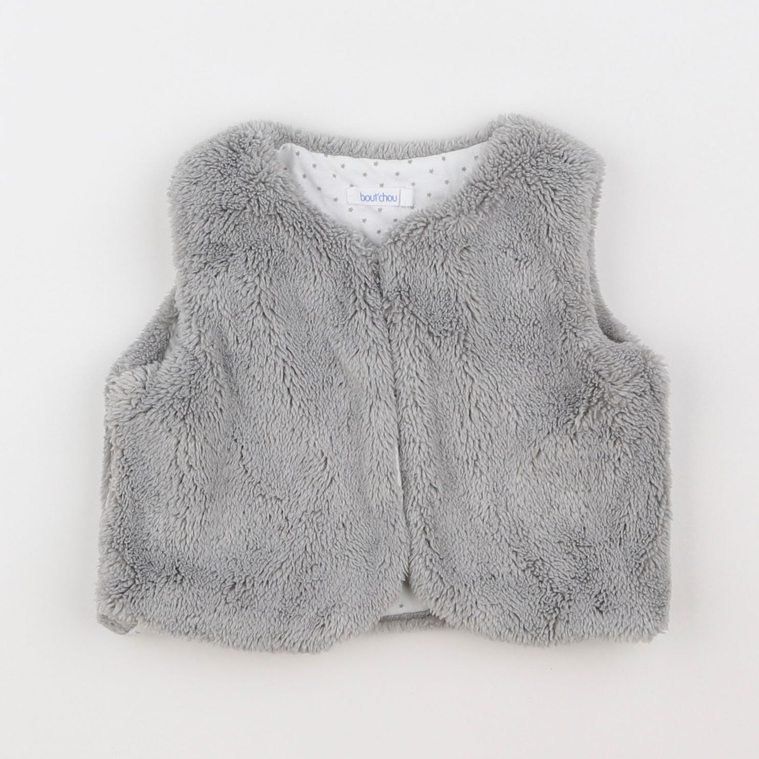 Boutchou - gilet gris - 6 mois