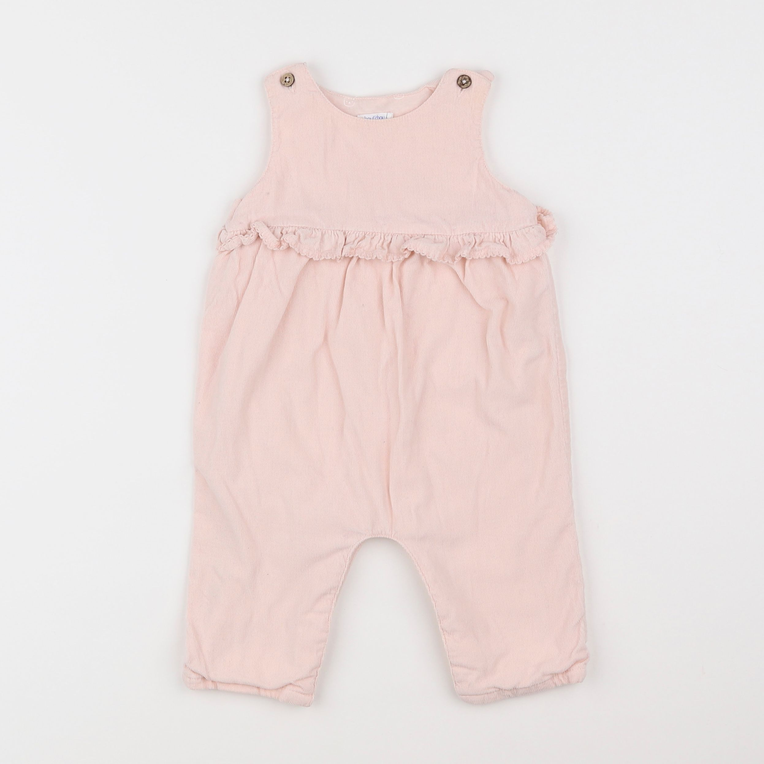 Boutchou - combinaison rose - 6 mois