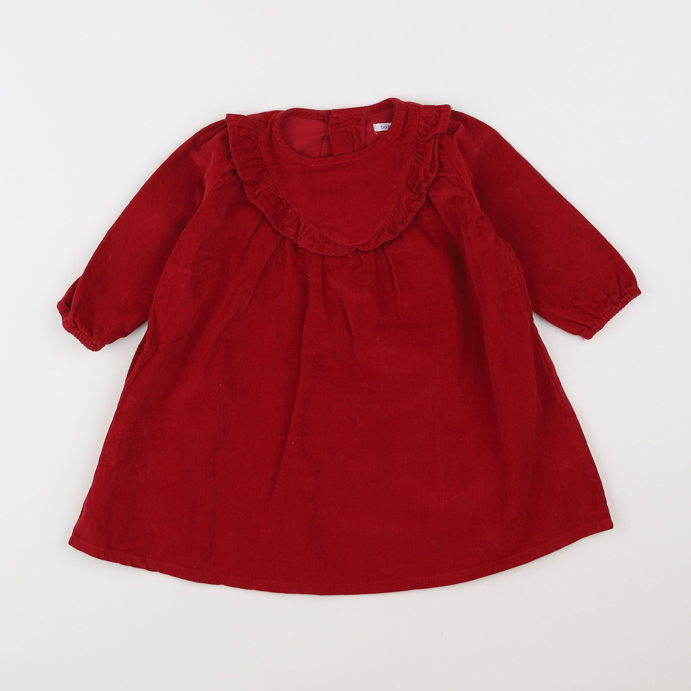 Boutchou - robe rouge - 9 mois