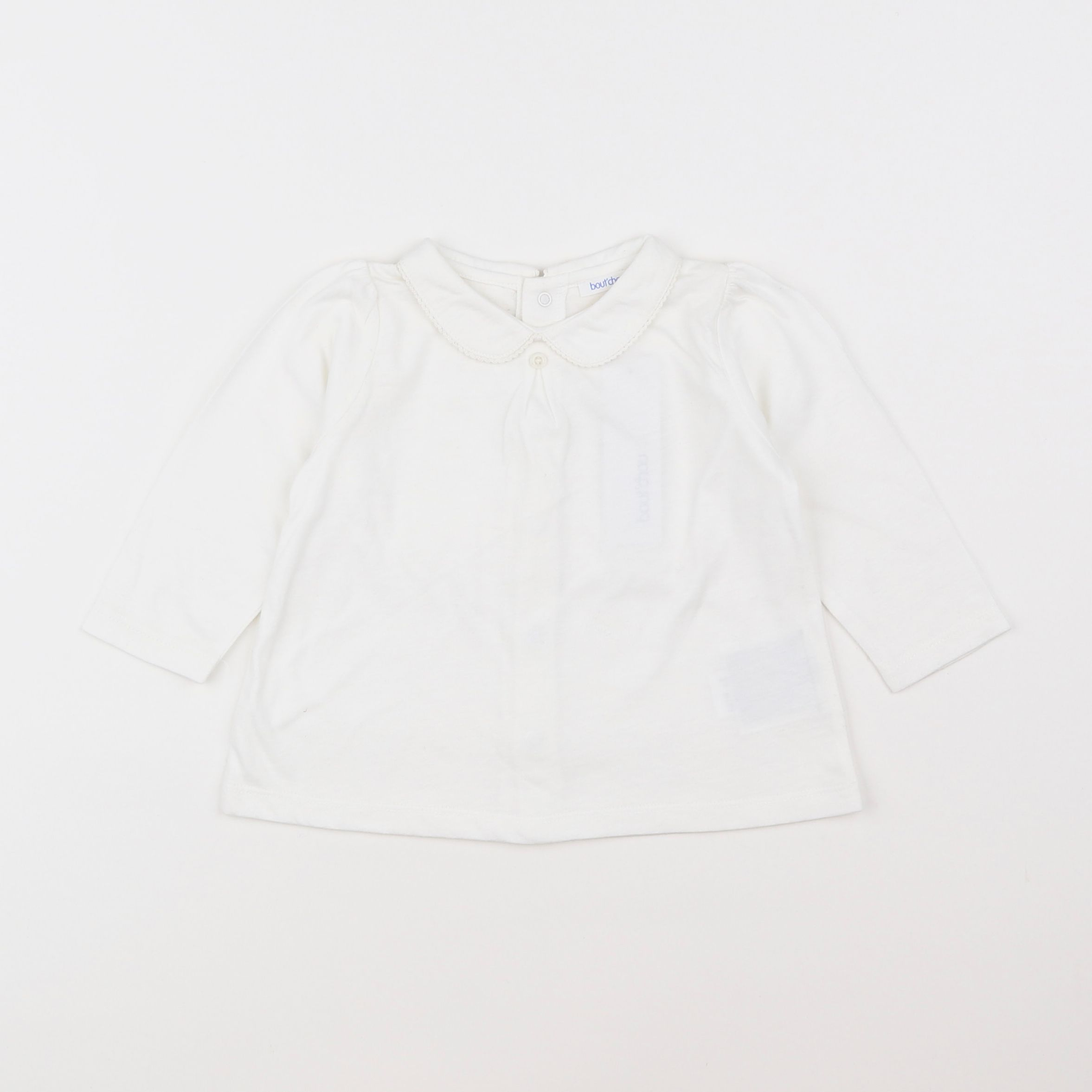 Boutchou - tee-shirt blanc - 12 mois