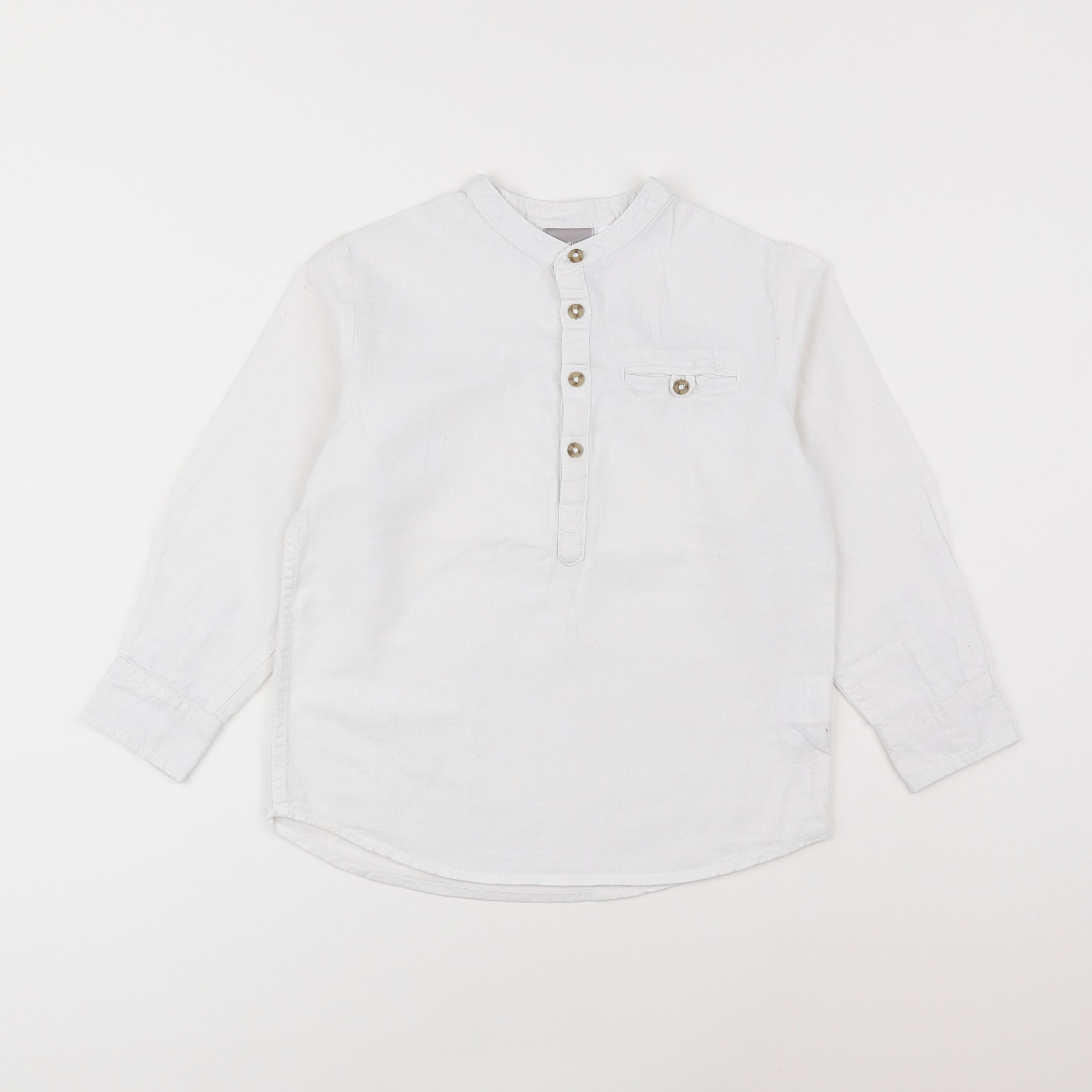 Vertbaudet - chemise blanc - 6 ans