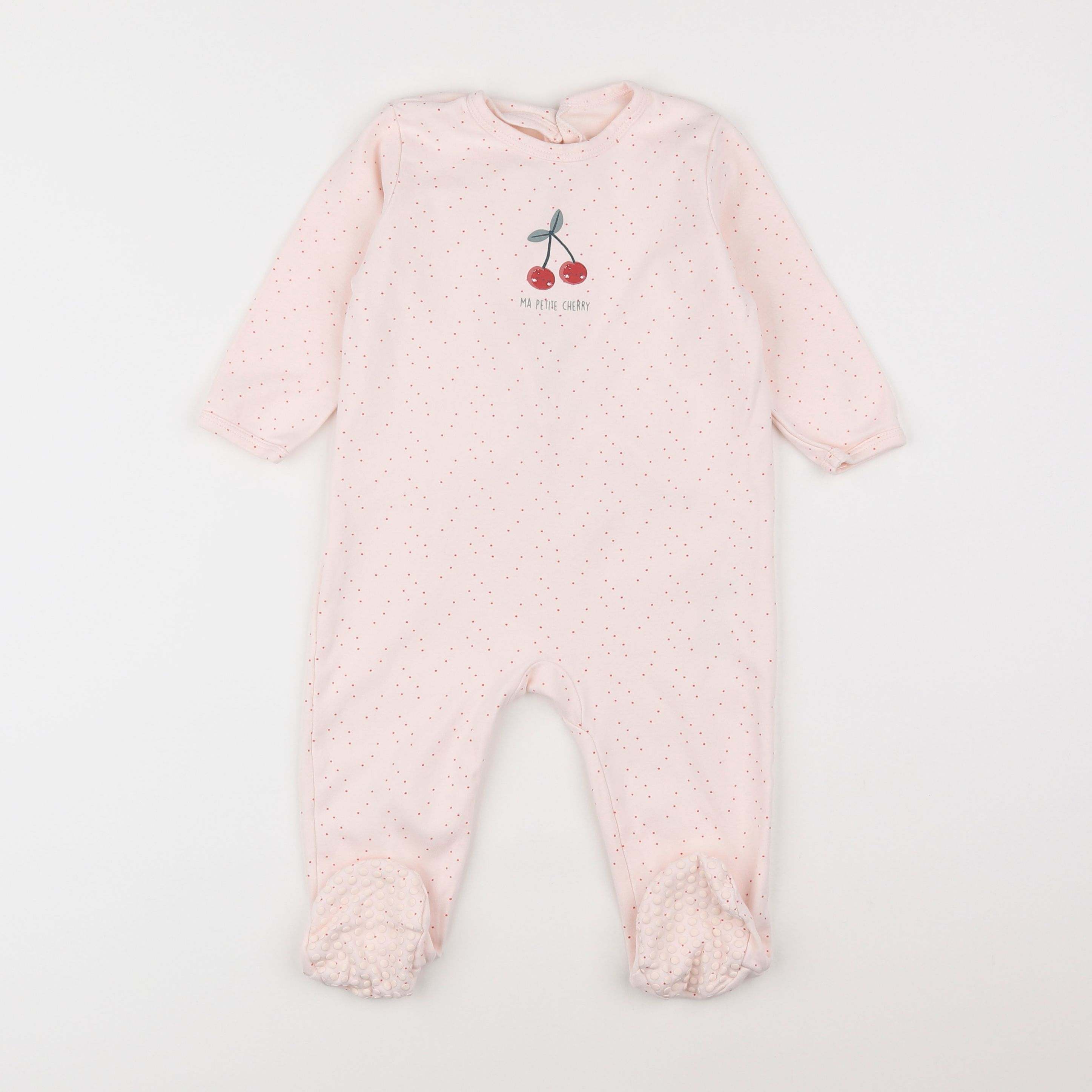 Vertbaudet - pyjama coton rose - 18 mois