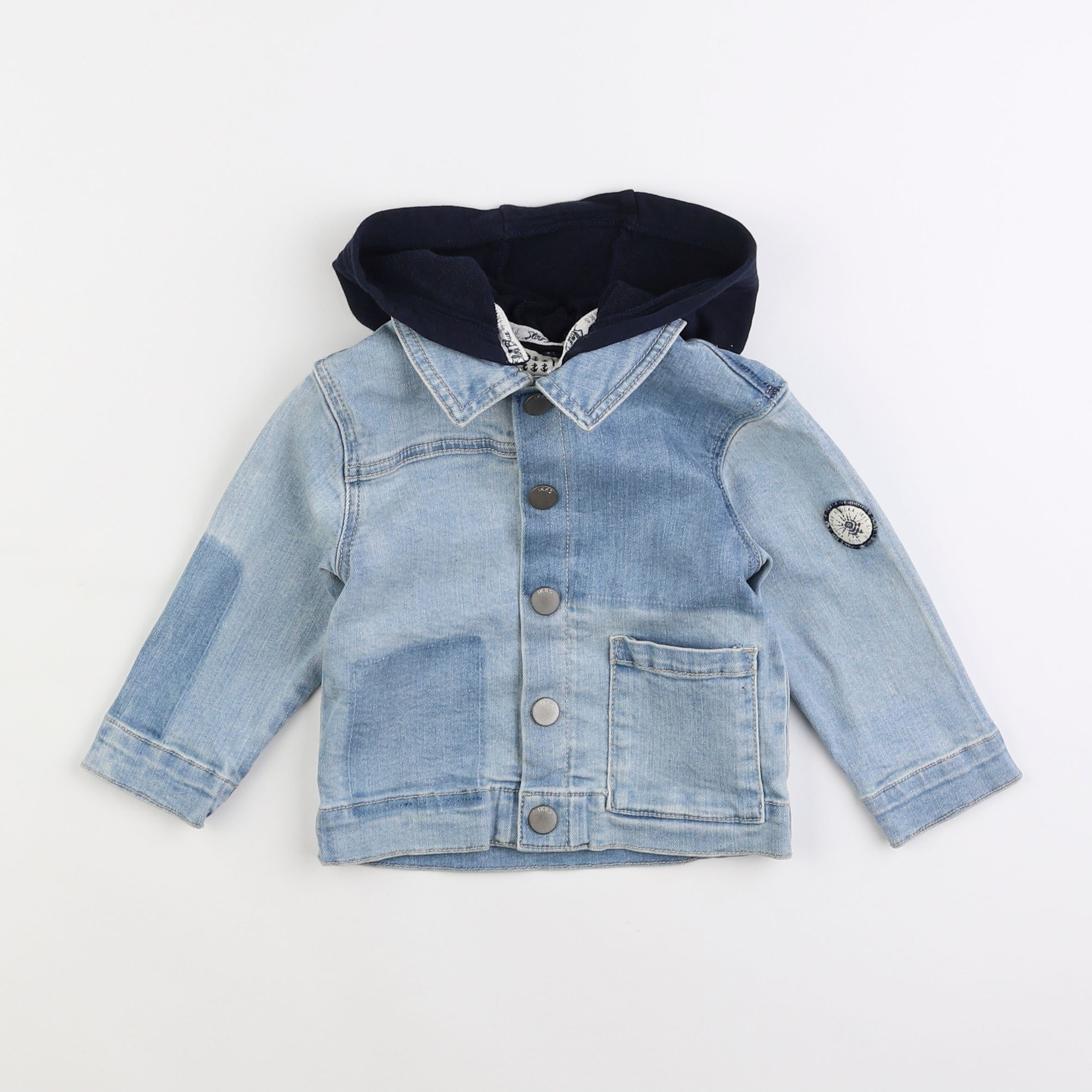 IKKS - veste bleu - 2 ans