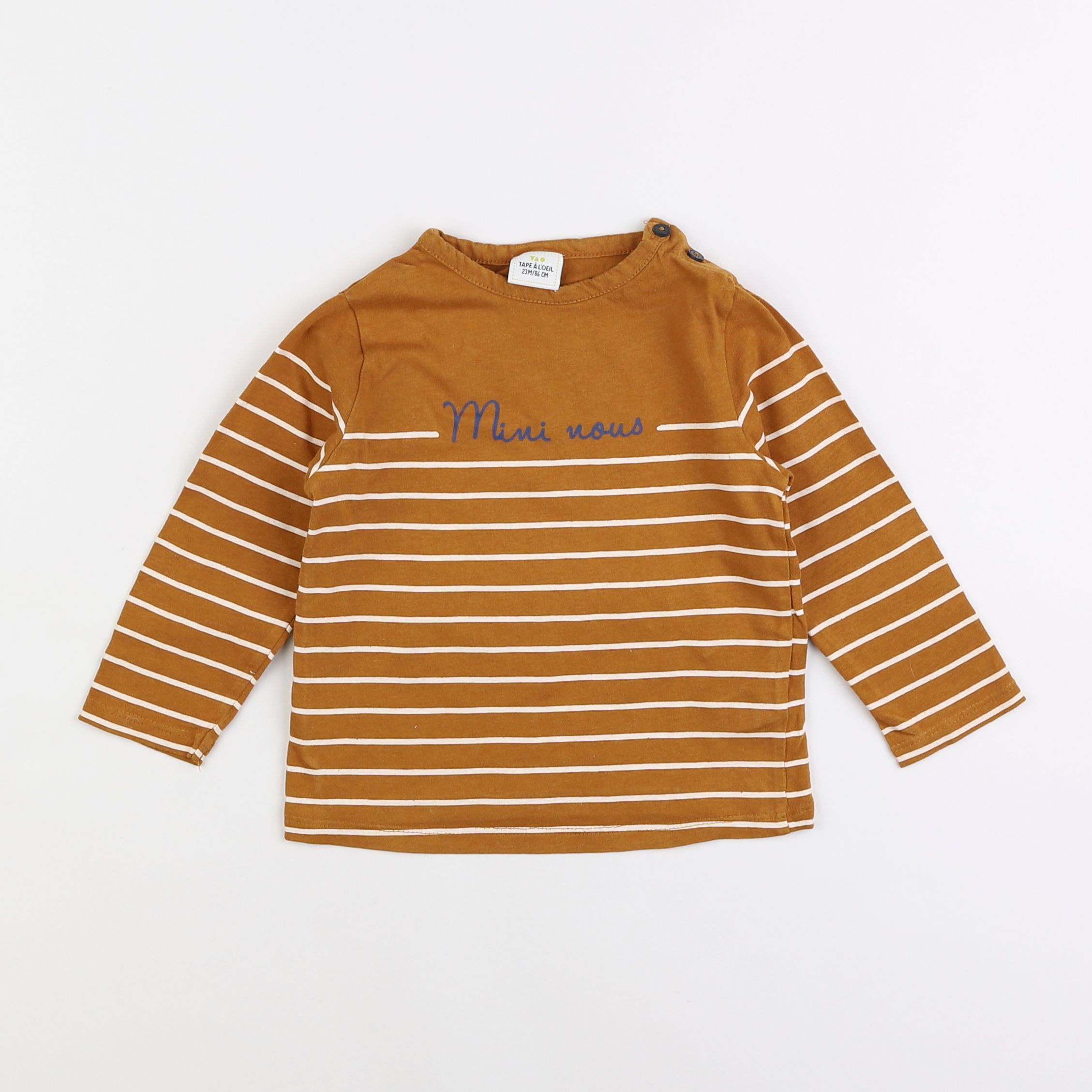 Tape à l'oeil - tee-shirt marron - 2 ans