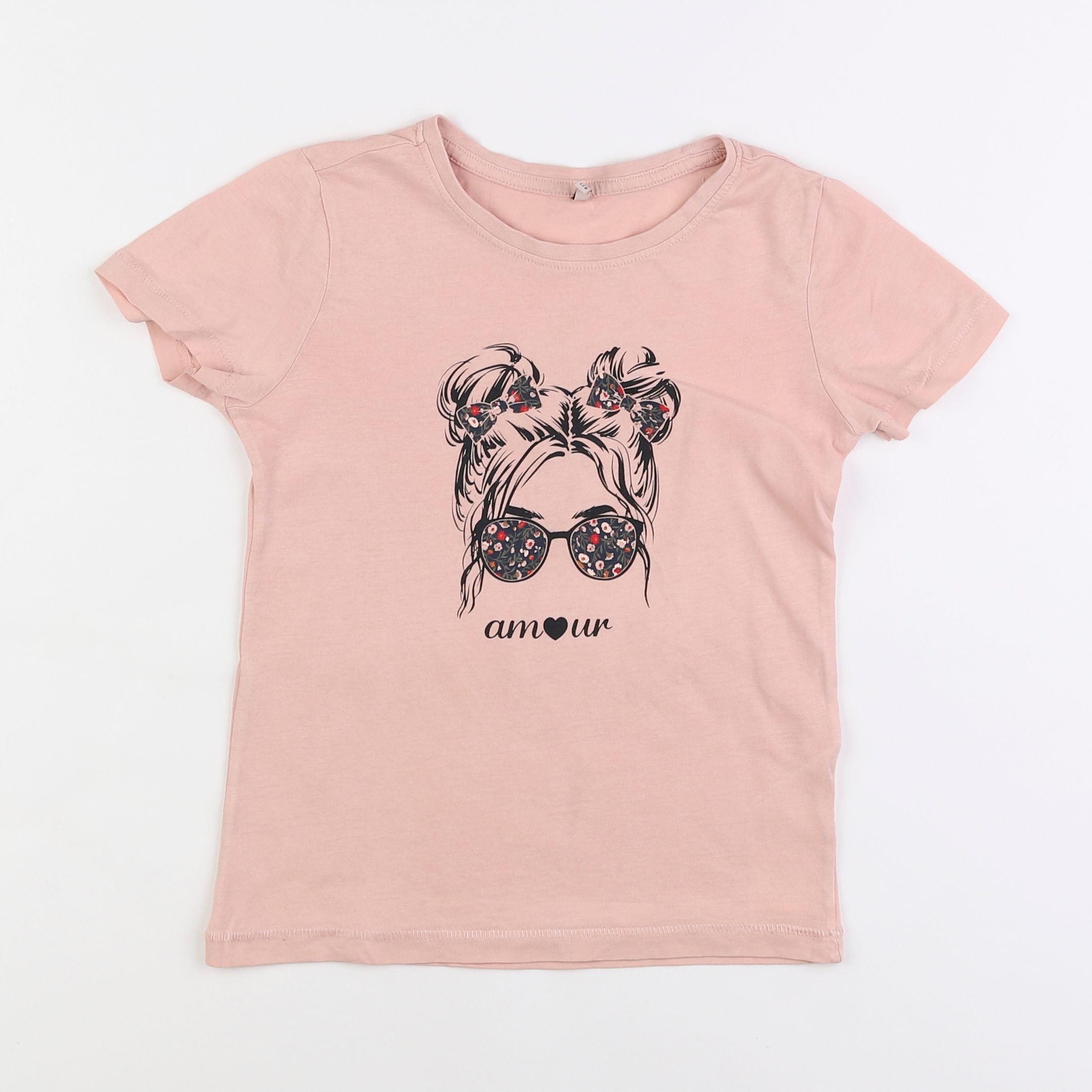 Kids Only - tee-shirt rose - 7/8 ans