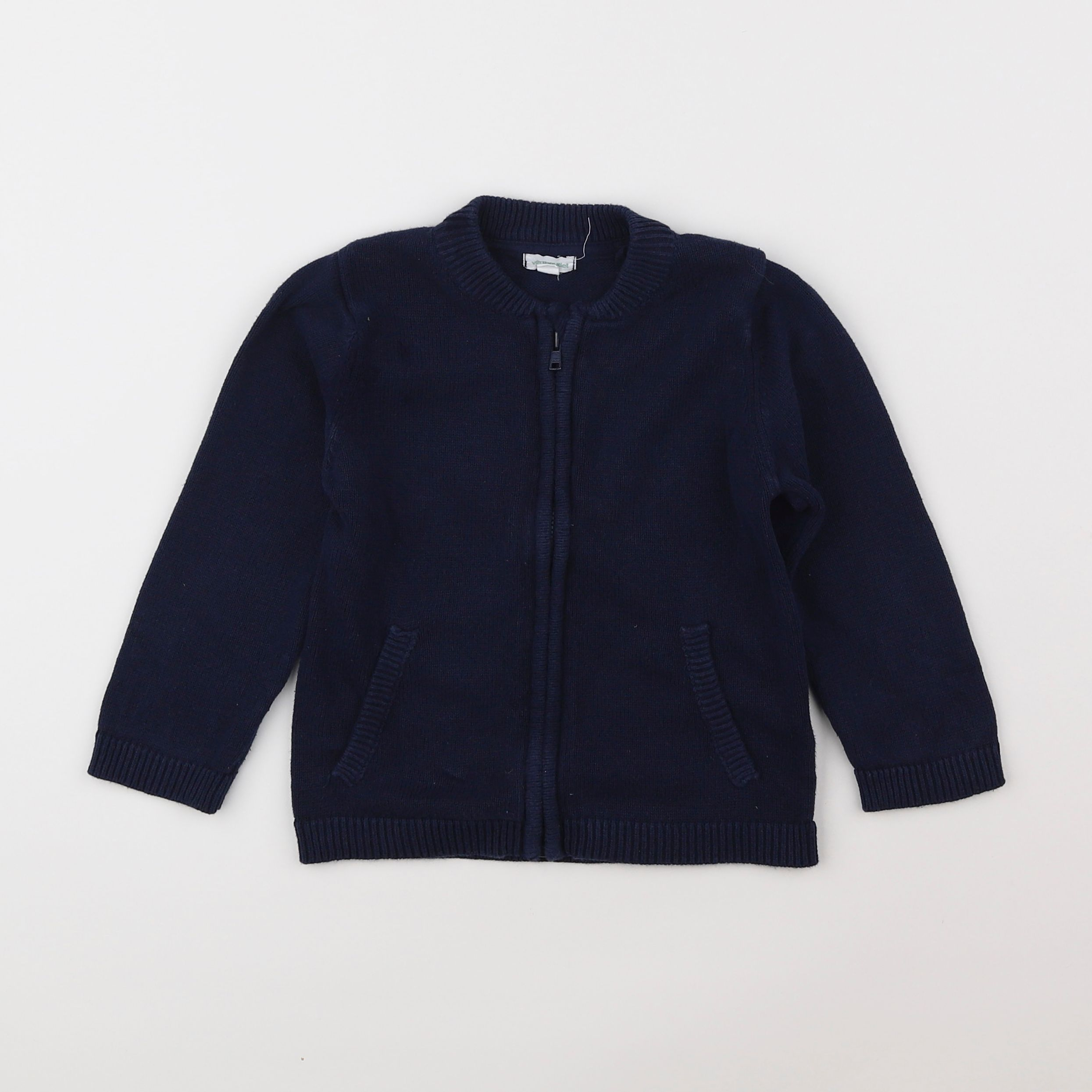 Vertbaudet - gilet bleu - 3 ans