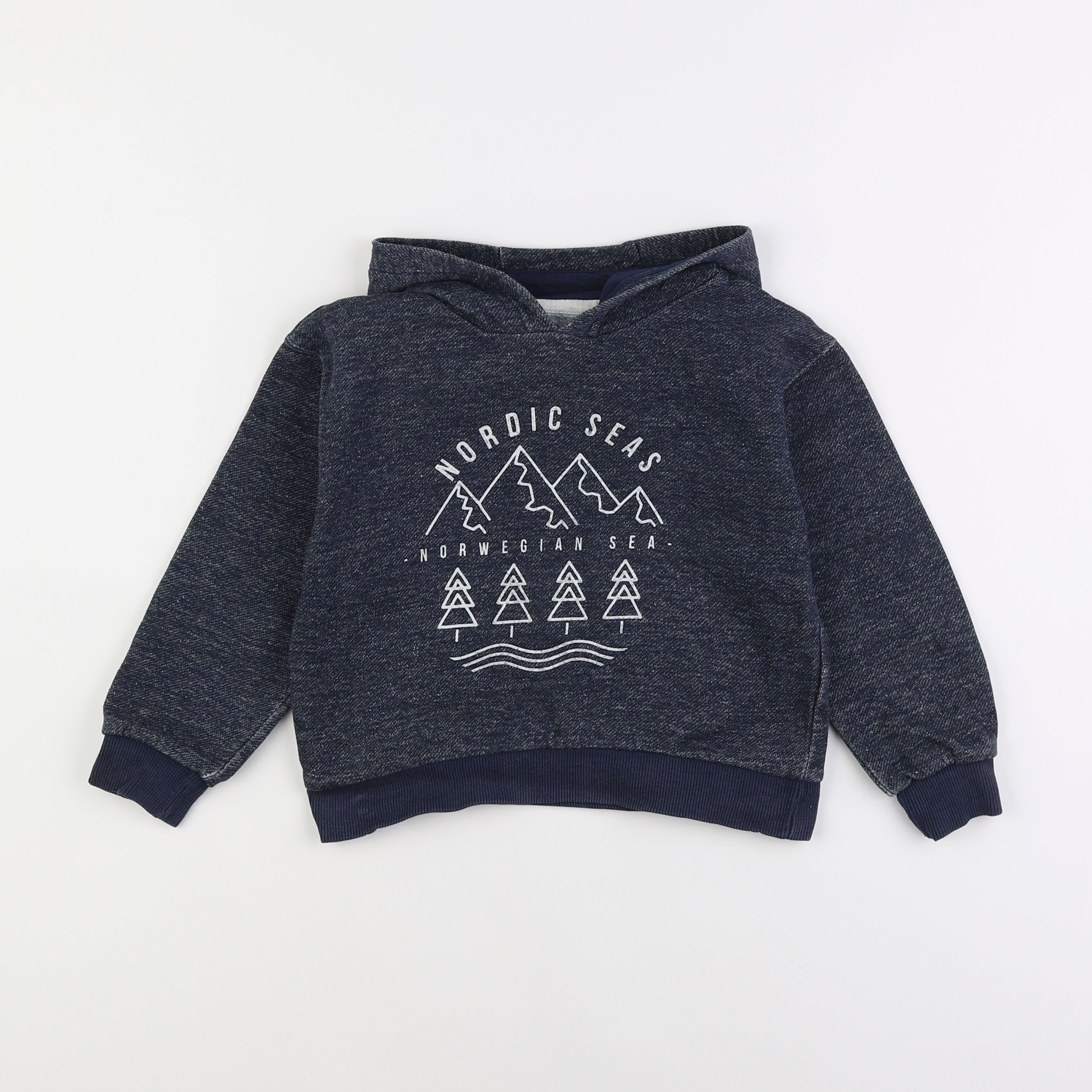 Vertbaudet - sweat bleu - 5 ans