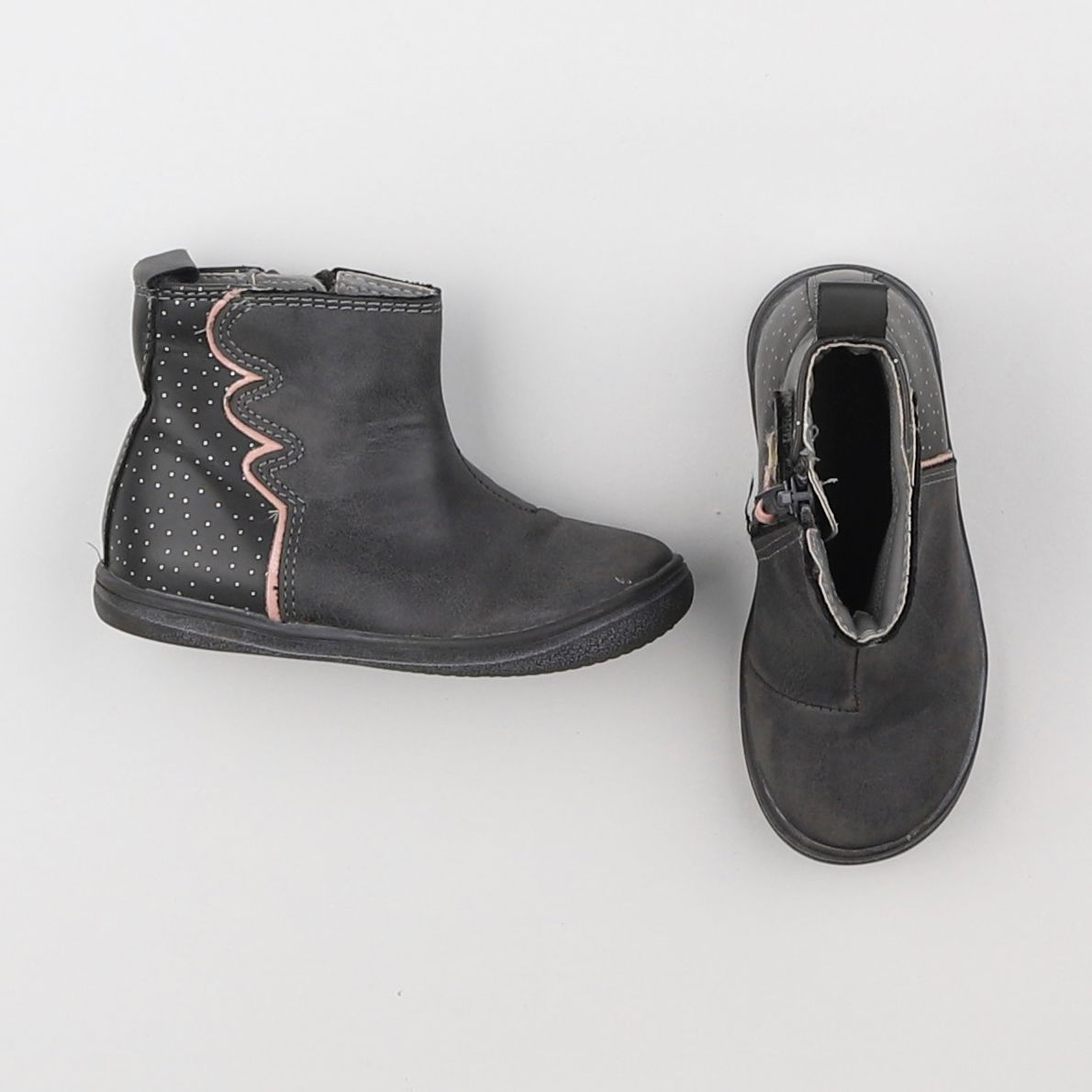 Vertbaudet - boots gris - pointure 23