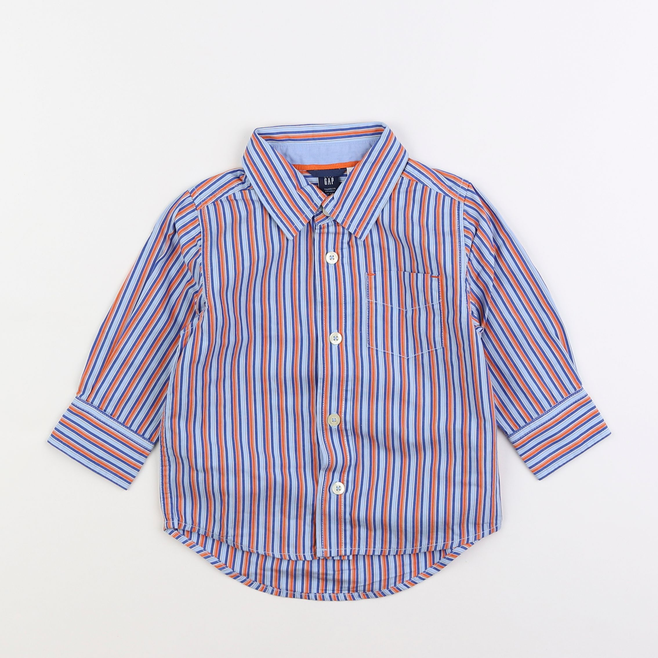 GAP - chemise bleu - 18 mois à 2 ans